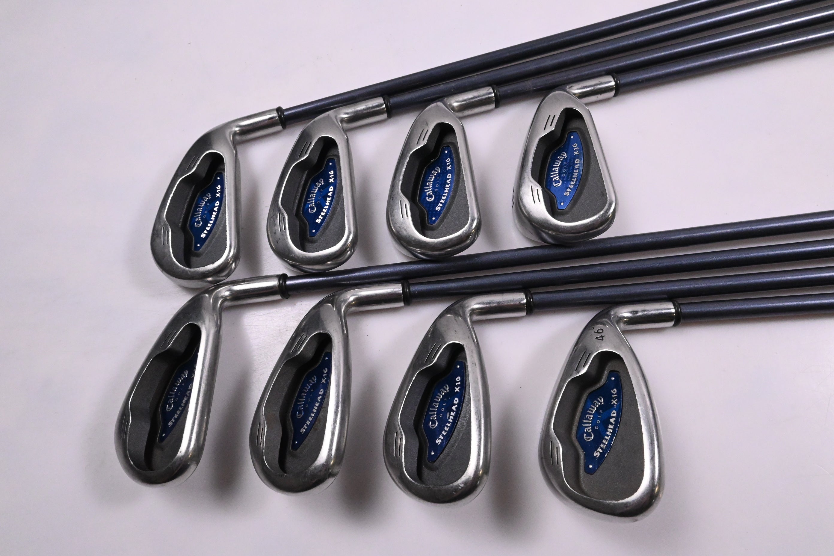 Callaway X-16 Irons / 3-PW / Regular Flex Callaway 75 Shafts