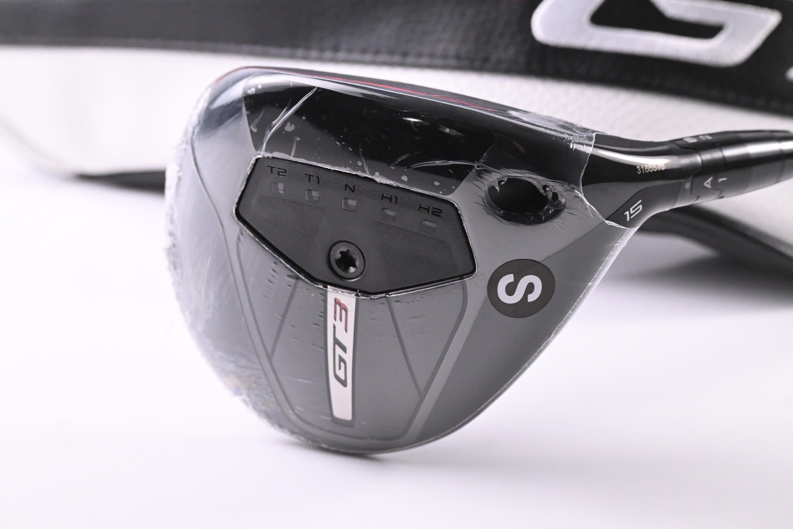 Titleist GT3 #3 Wood / 15 Degree / Stiff Flex Hzrdus Gen5 Black 70 Shaft