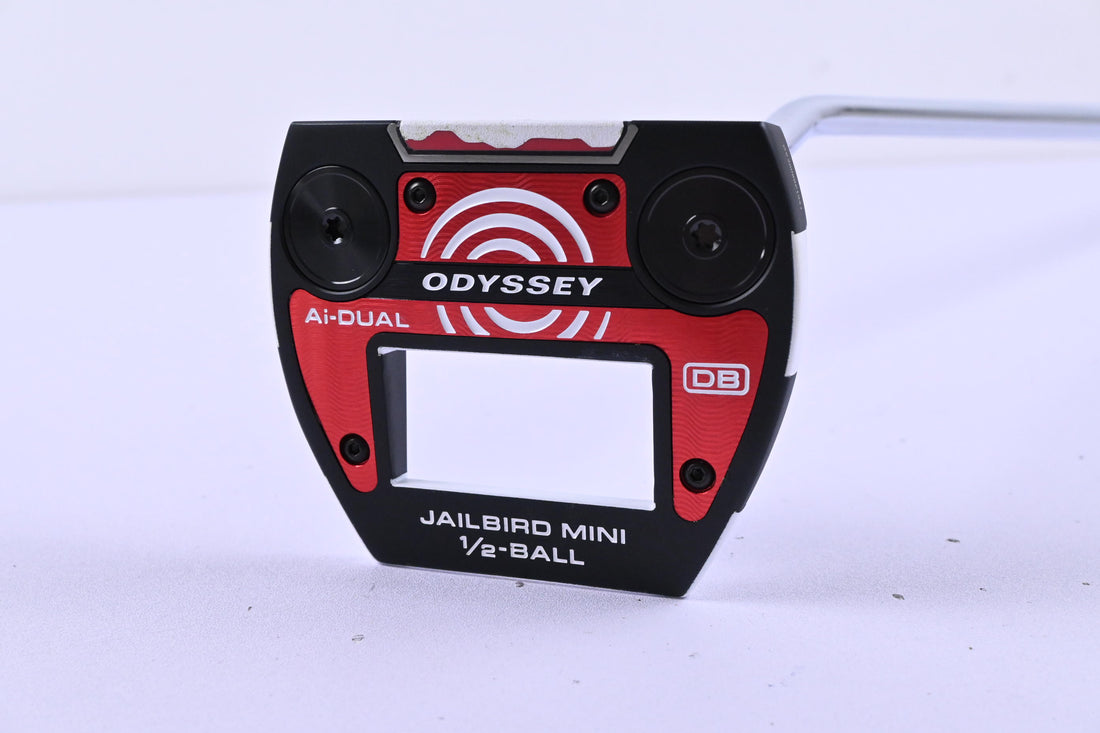 Odyssey Ai-Dual Jailbird Mini 1/2 Ball DB Putter / 34 Inch