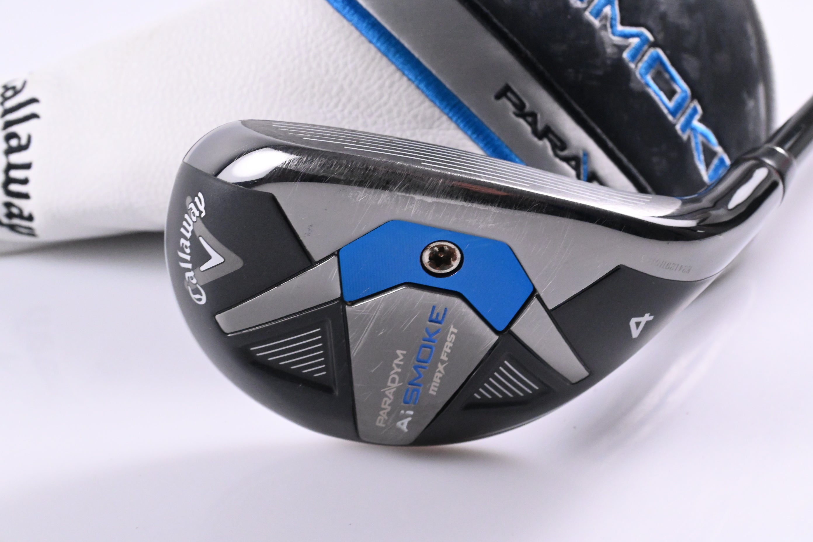 Callaway Paradym Ai Smoke Max Fast #4 Hybrid / 21 Degree / Senior Flex Tensei 40