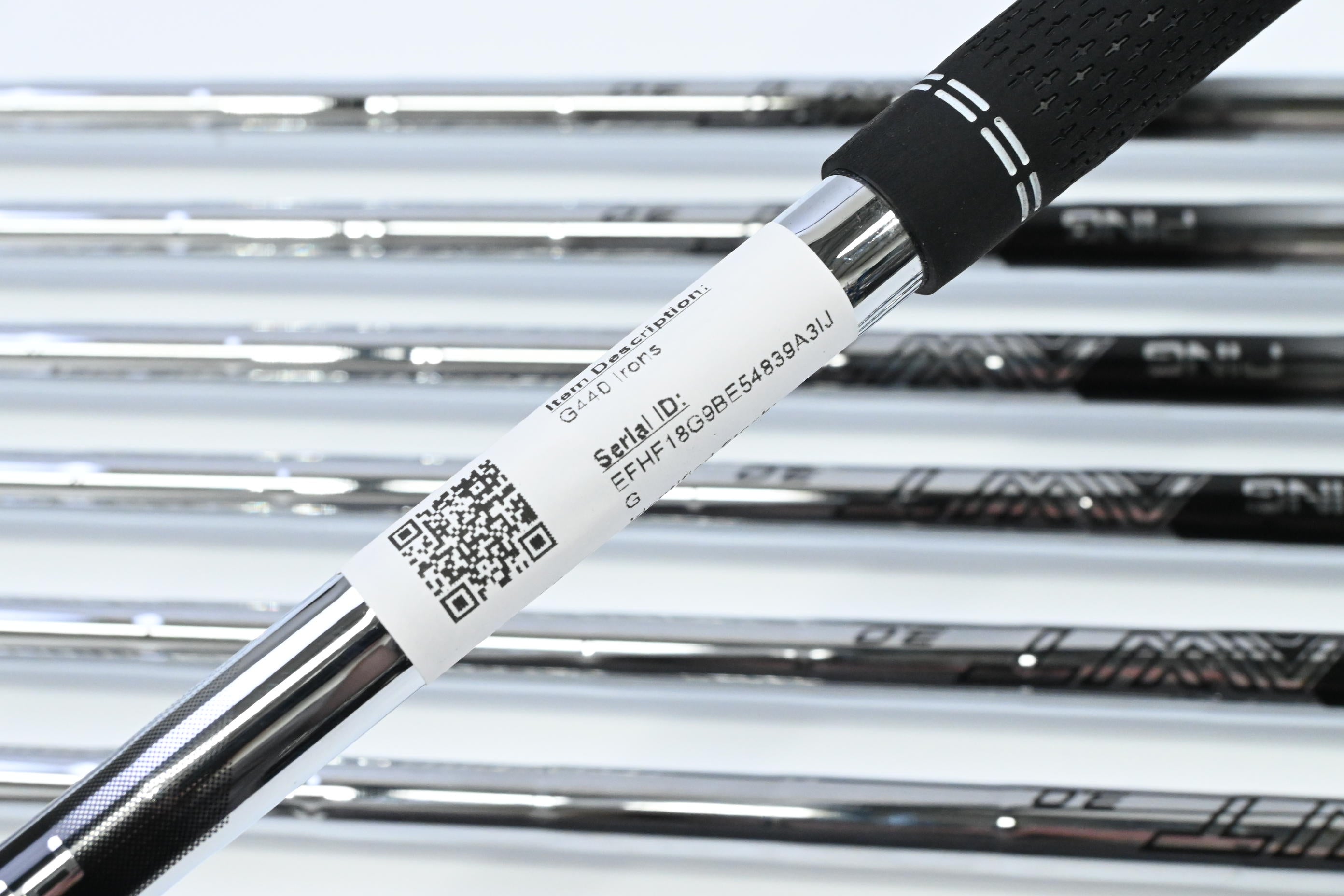 Ping G440 Irons / 5-PW+UW / Black Dot / Regular Flex Ping AWT 3.0 Shafts