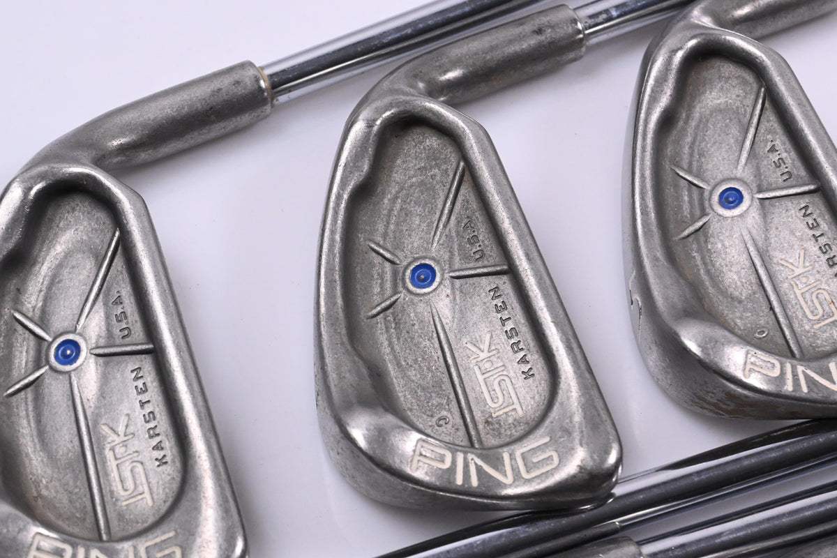Ping ISI-K Irons / 3-9i / Blue Dot / Stiff Flex Ping Cushin JZ Shafts
