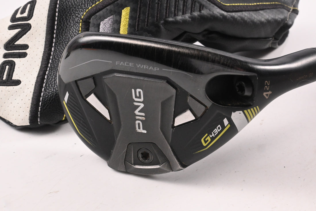 Ping G430 #4 Hybrid / 22 Degree / Regular Flex Ping Alta CB Black 70 Shaft