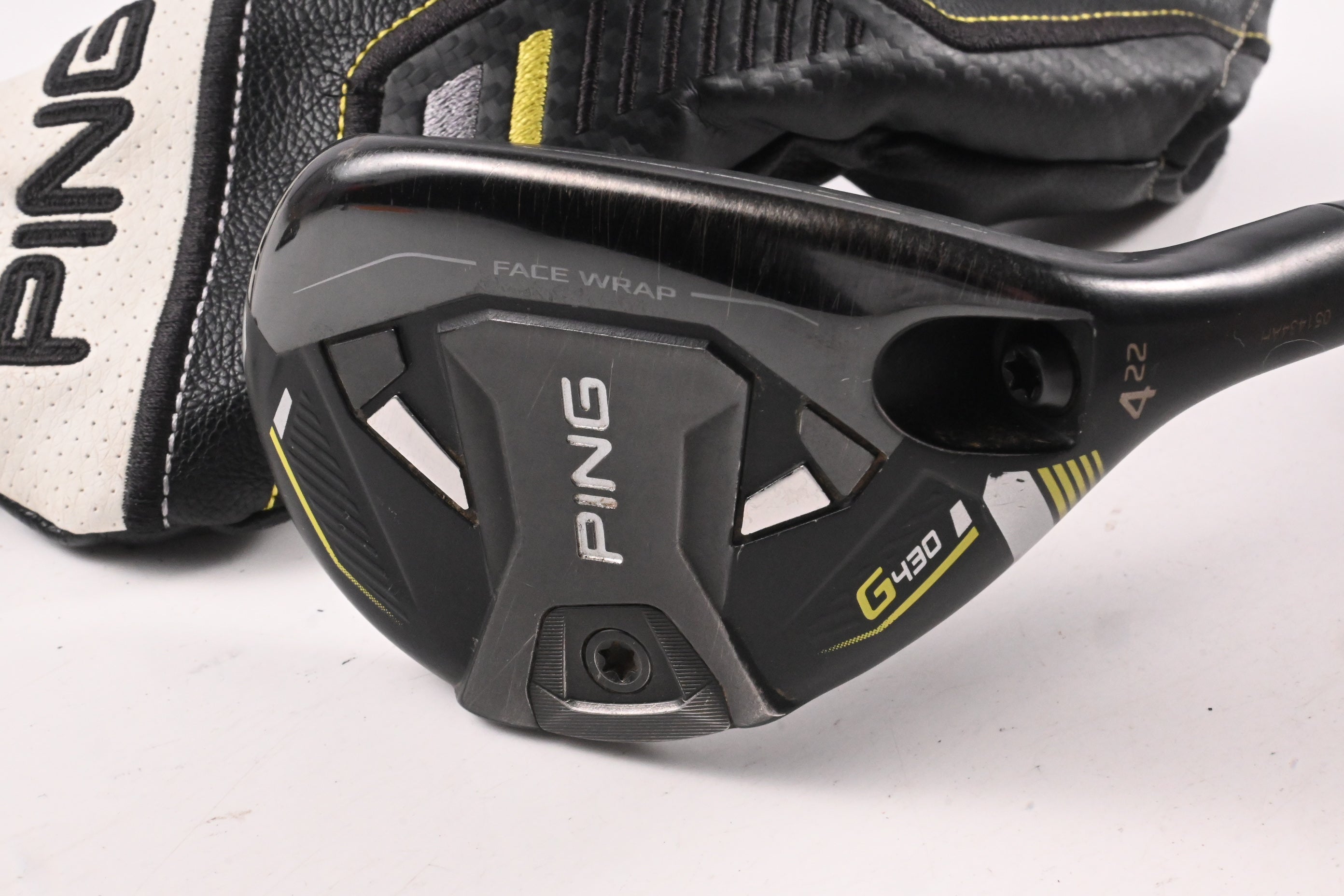 Ping G430 #4 Hybrid / 22 Degree / Regular Flex Ping Alta CB Black 70 Shaft