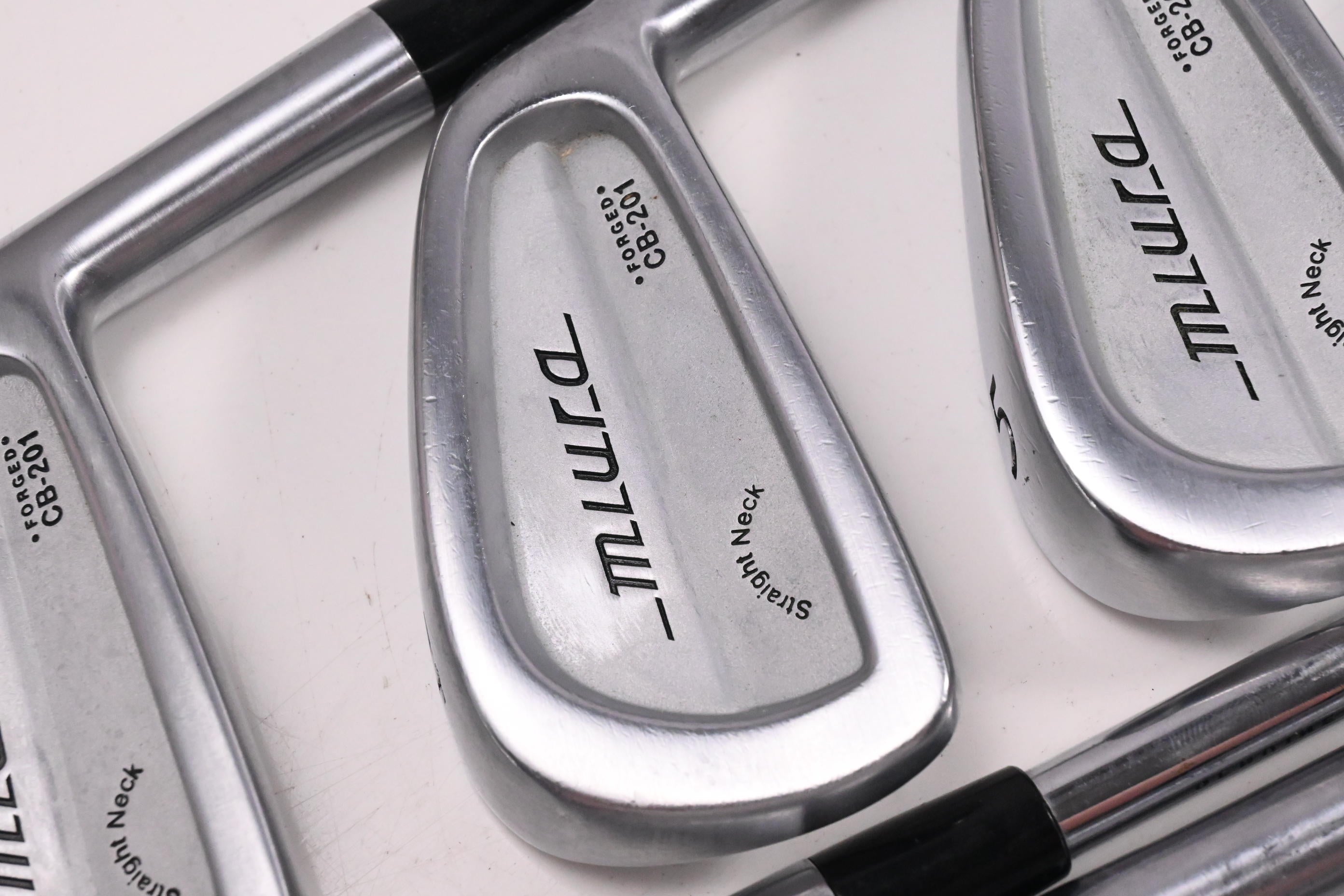 Miura CB-201 Irons / 3-PW / Stiff Flex Steel Shafts