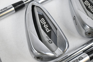 Ping G425 Irons / 5-PW / Green Dot / Regular Flex Ping AWT 2.0 Steel Shafts