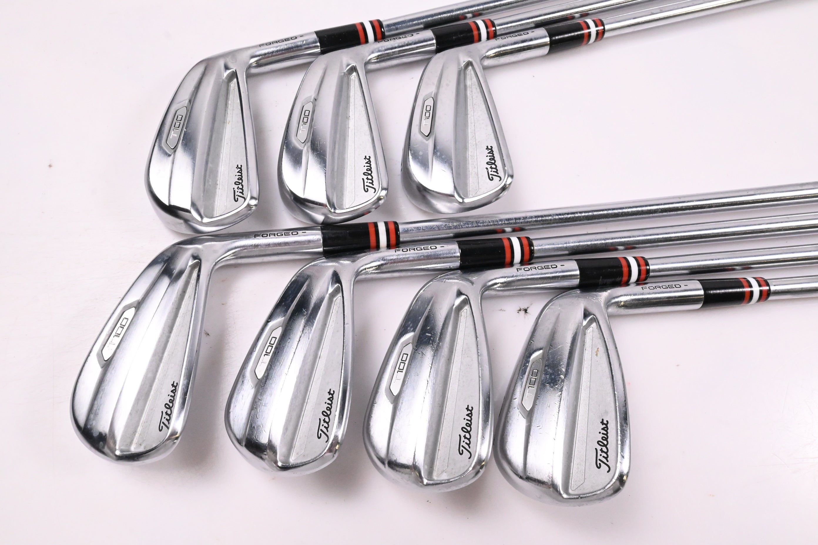 Titleist T100 2021 Irons / 4-PW / X-Flex Project X L5 125 Shafts