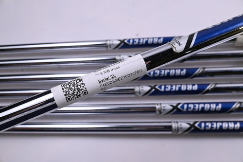 Titleist 716 MB Irons / 4-PW / X-Flex Project X Shafts
