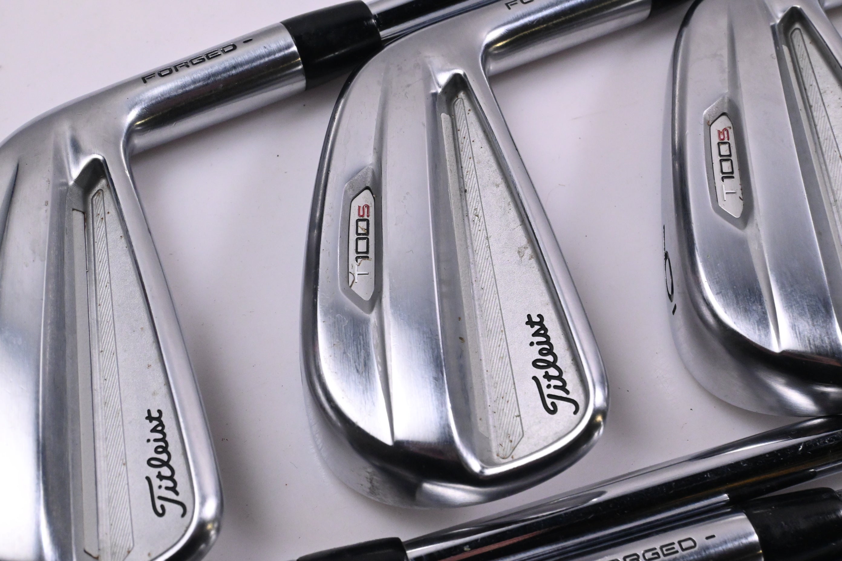 Titleist T100.S 2021 Irons / 4-PW / Stiff Flex Project X LZ 120 Shafts