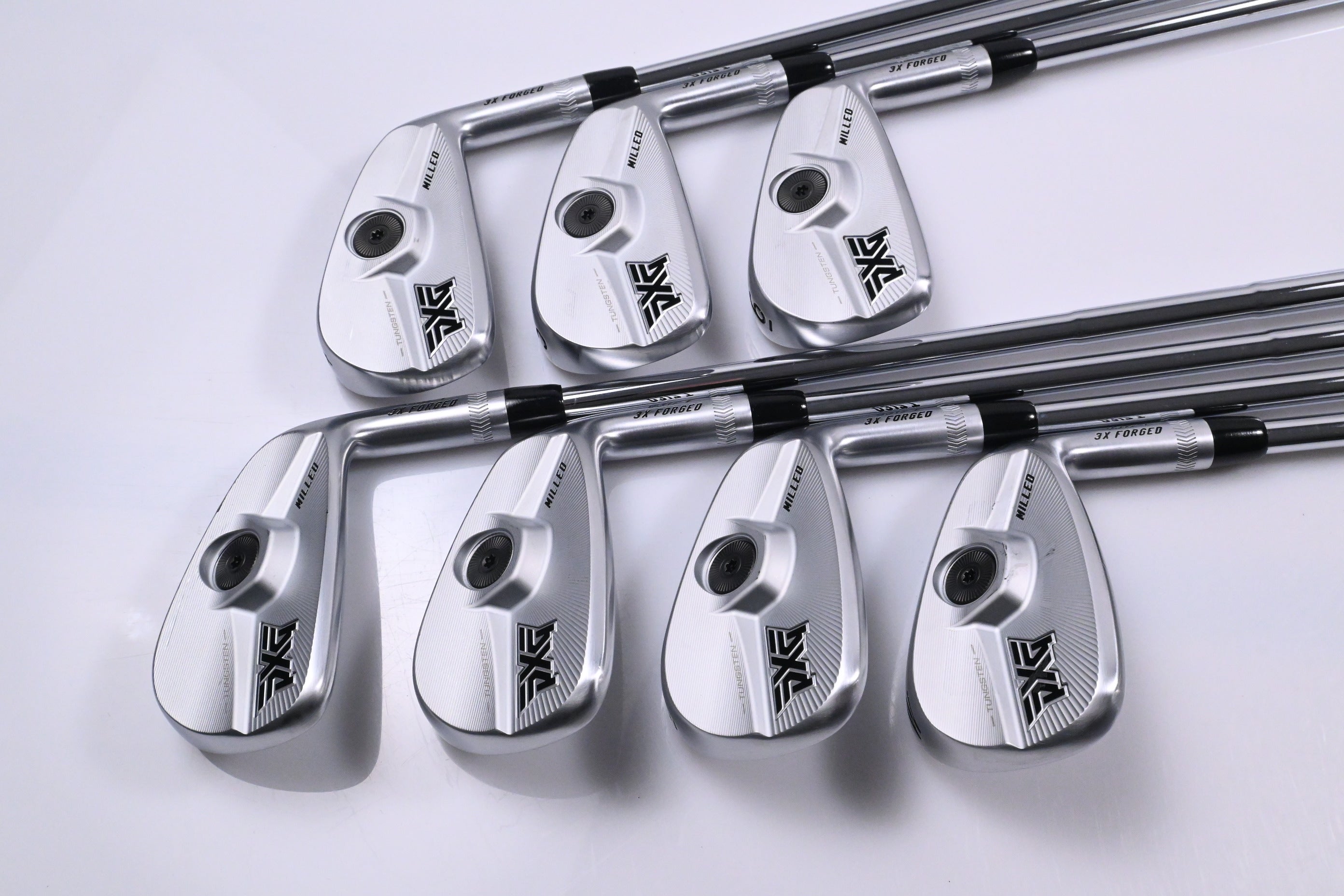 PXG 0317 T Milled Irons / 4-PW / Stiff Flex Dynamic Gold Mid 115 S300 Shafts
