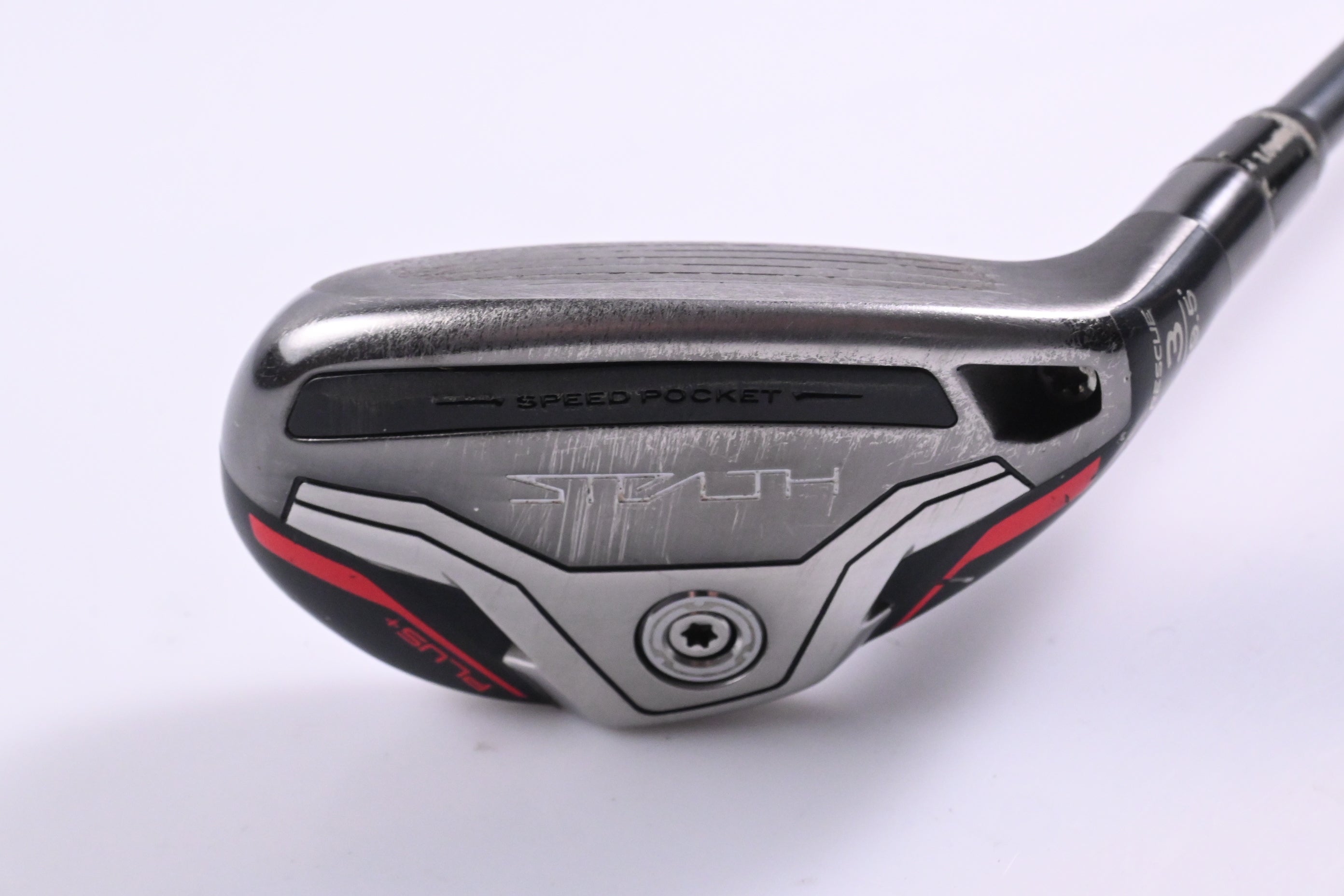 Taylormade Stealth Plus #3 Hybrid / 19.5 Degree / Stiff Flex Fujikura Speeder 82