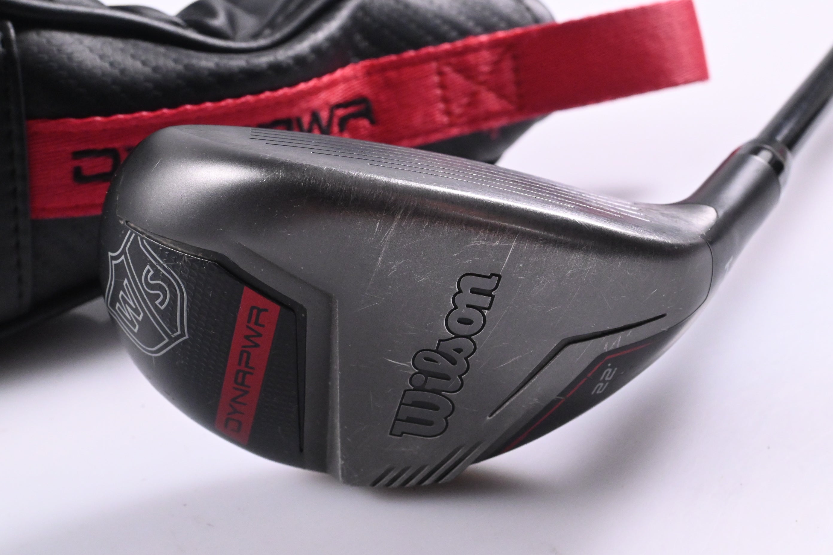 Wilson Dynapower 2023 #4 Hybrid / 22 Degree / Regular Flex HZRDUS RDX Smoke Red