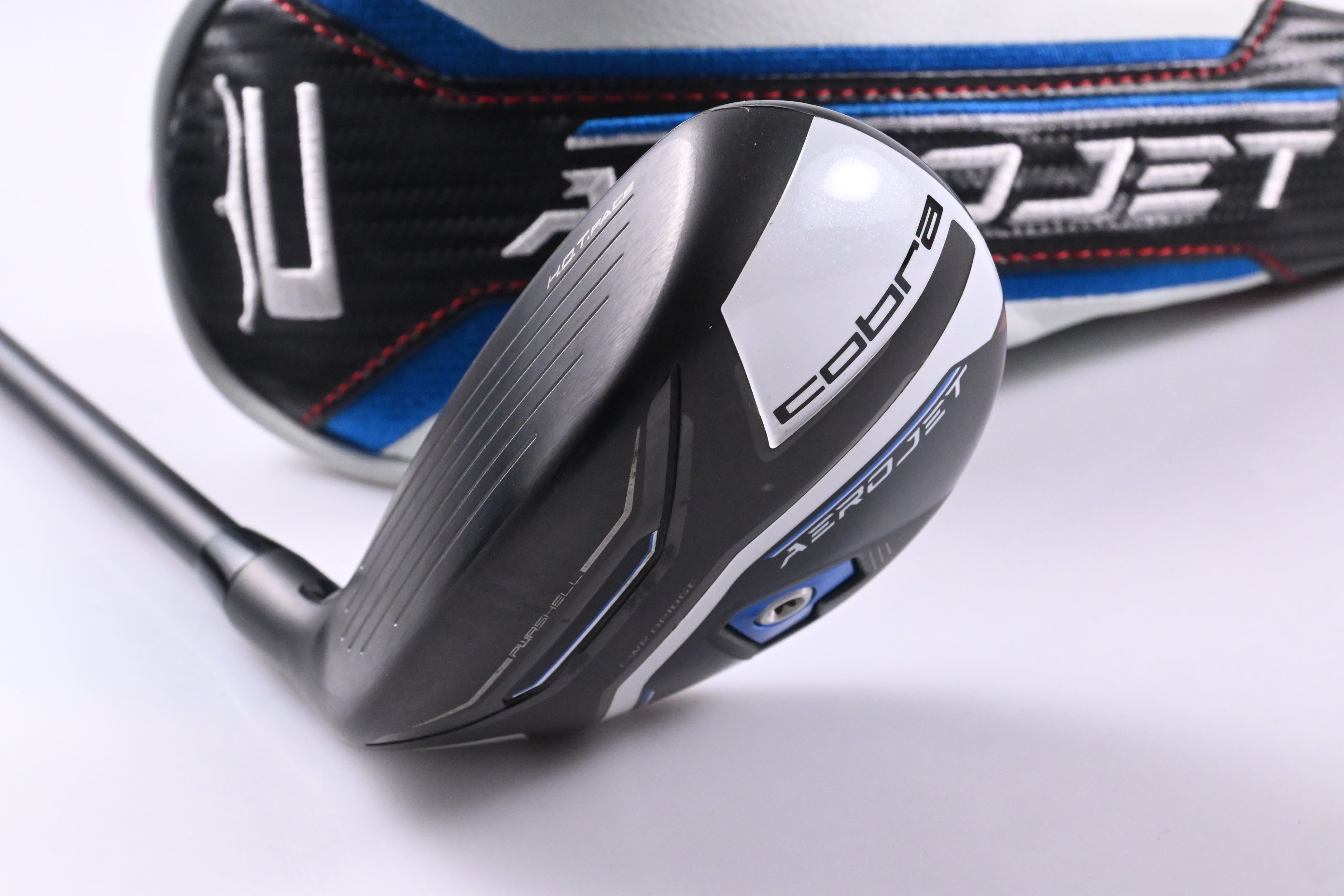 Left Hand Cobra Aerojet #4 Hybrid / 21 Degree / Regular Flex KBS PGI 75 Shaft