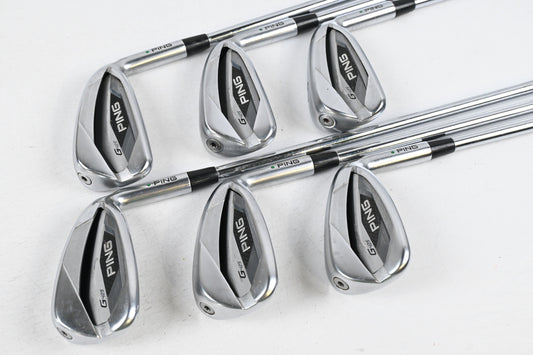 Ping G425 Irons / 5-PW / Green Dot / Regular Flex Ping AWT 2.0 Steel Shafts