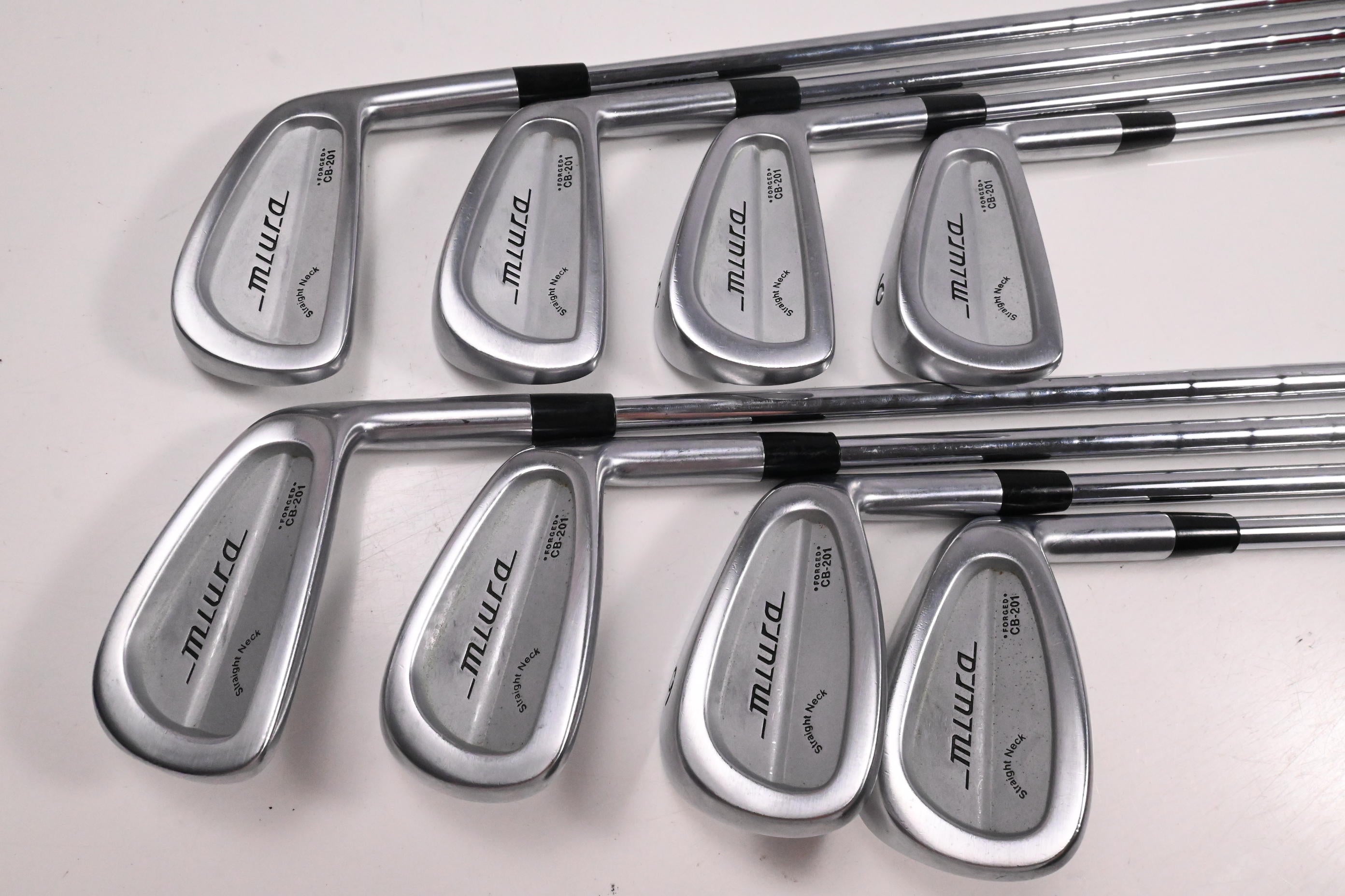 Miura CB-201 Irons / 3-PW / Stiff Flex Steel Shafts