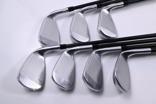 Left Hand Taylormade Qi Irons / 6-PW+GW+SW / Ladies Flex KBS MAX 45