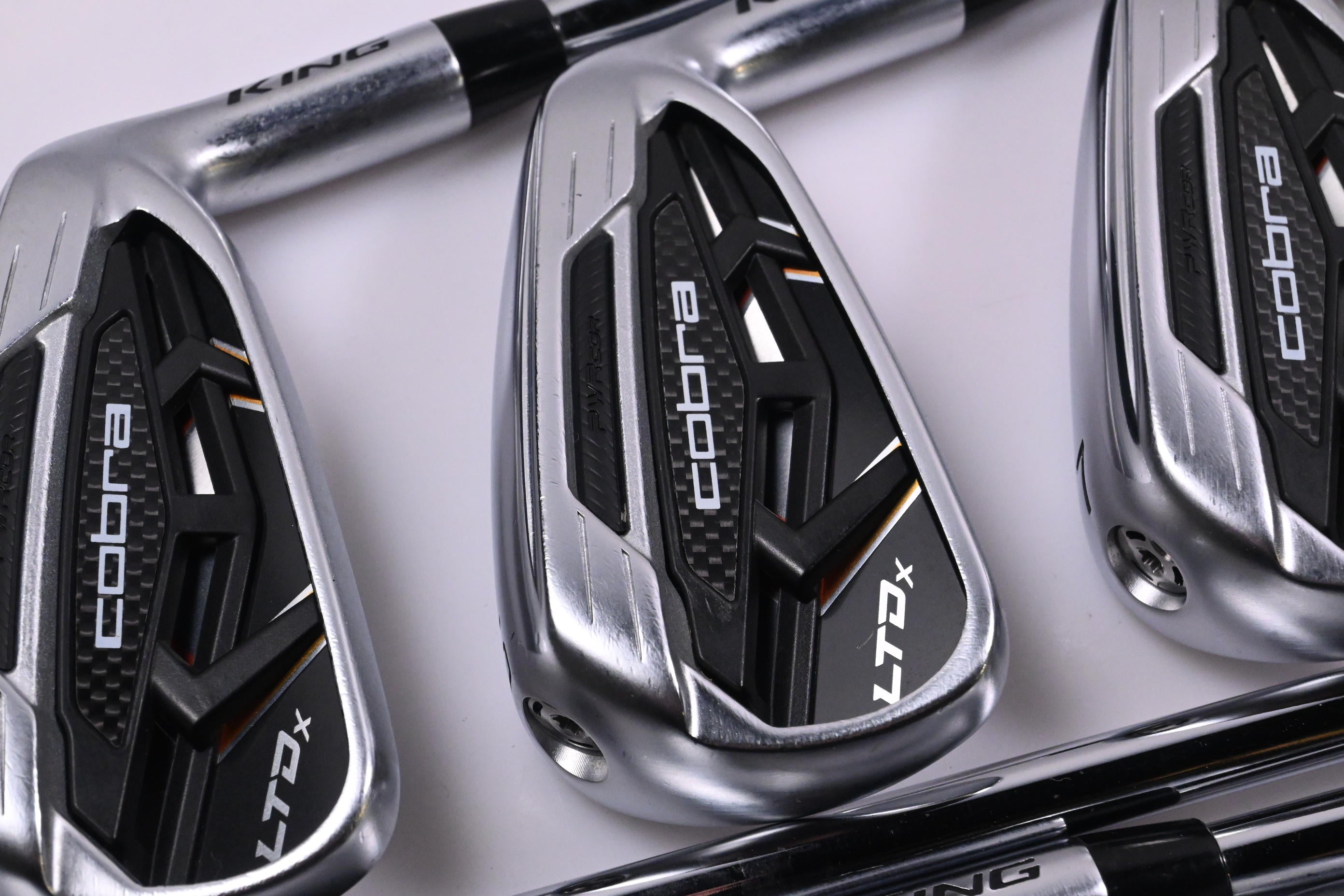 Cobra LTDx Irons / 5-PW+GW / Regular Flex KBS Tour 90 Shafts