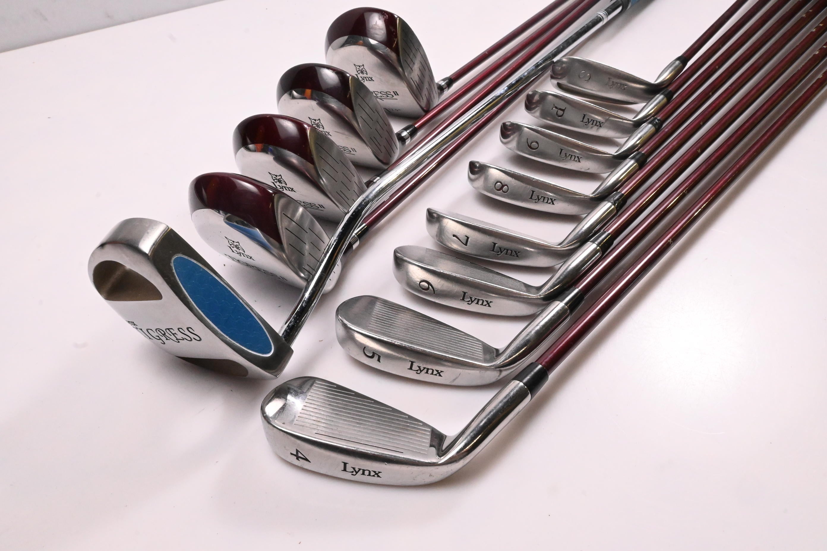 Ladies Lynx Tigress II Package Set / Woods, Irons, Putter, Bag