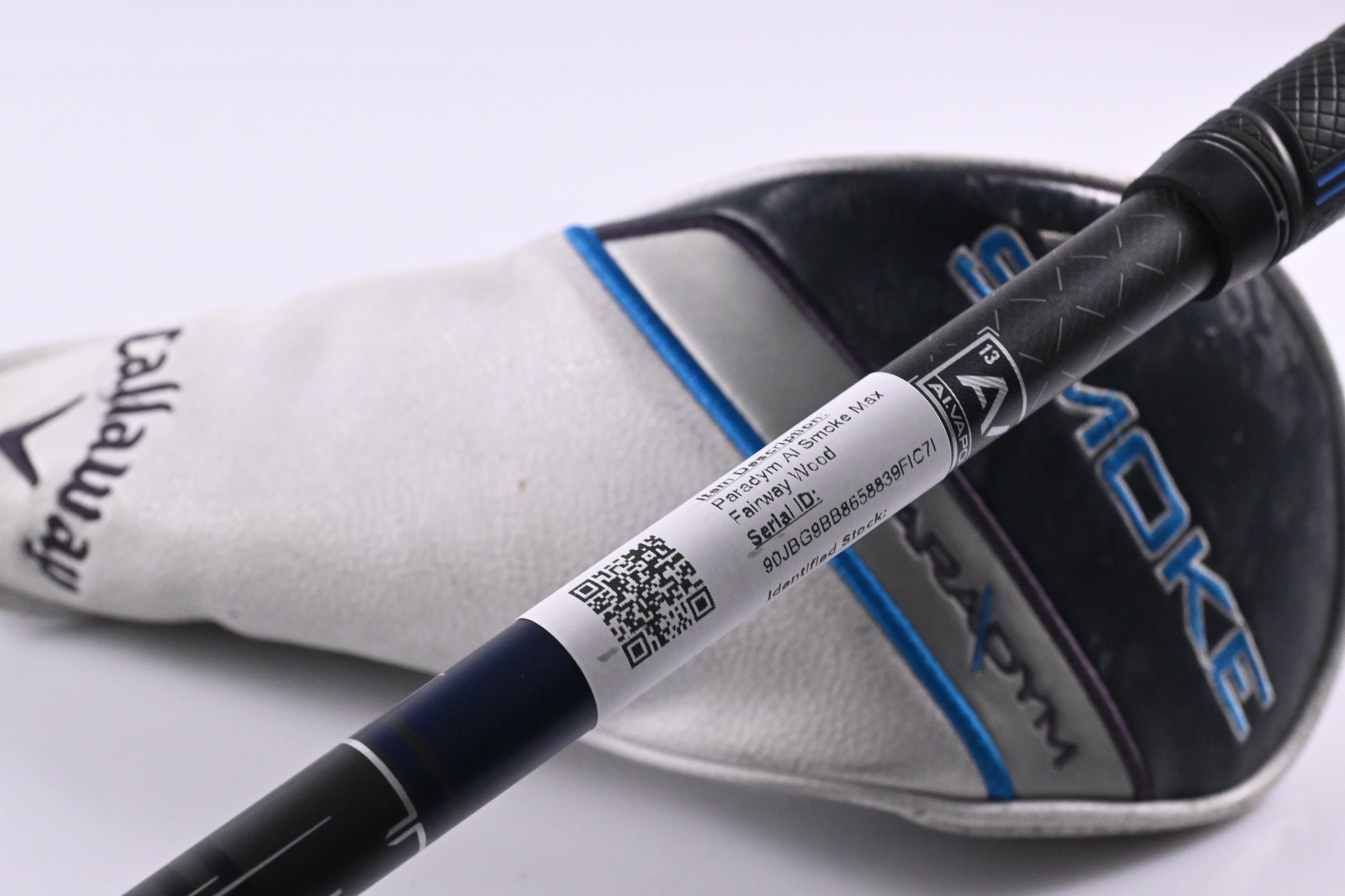Callaway Paradym Ai Smoke Max #3 Wood / 15 Degree / Stiff Flex Tensei AV Blue 75