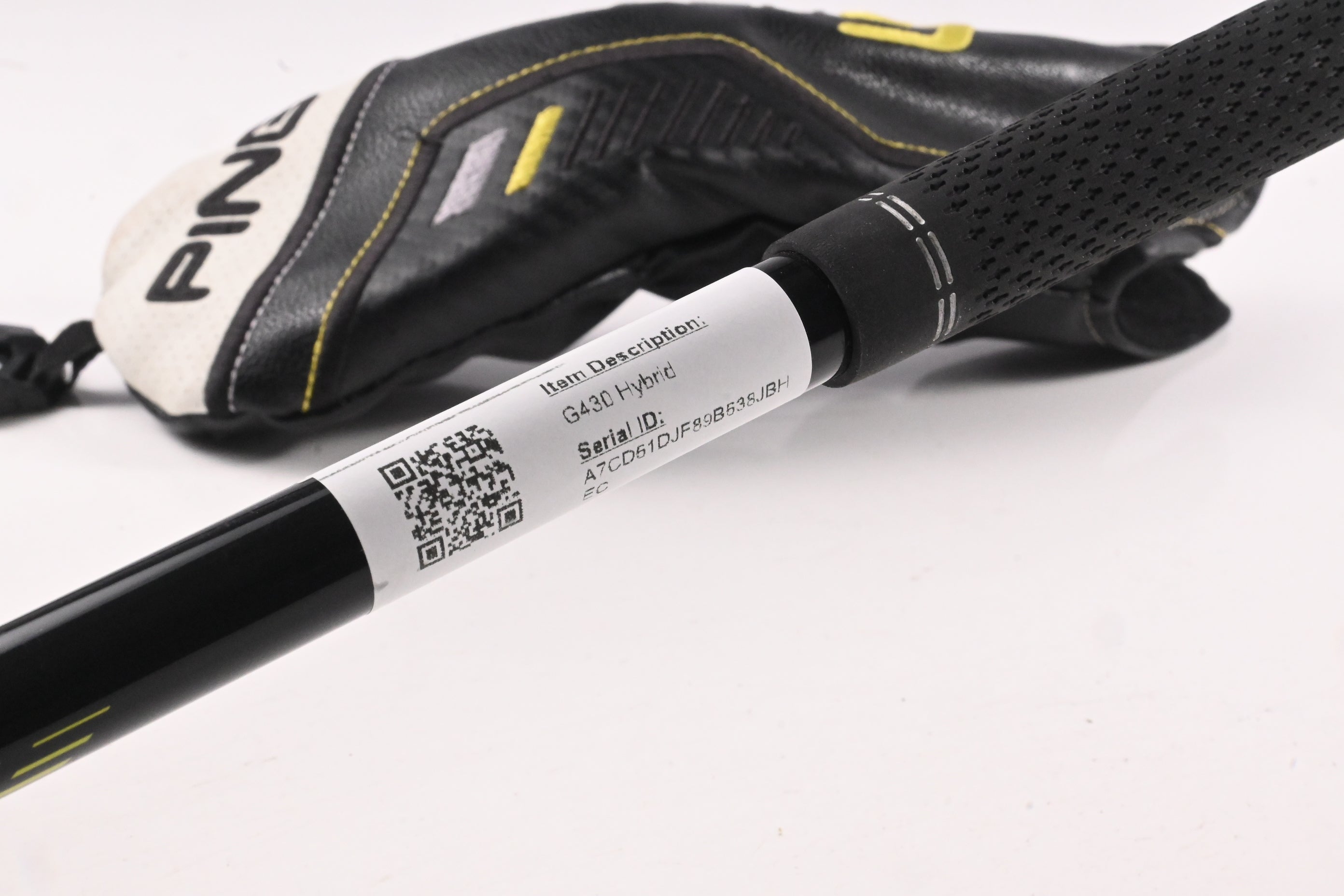 Ping G430 #4 Hybrid / 22 Degree / Regular Flex Ping Alta CB Black 70 Shaft