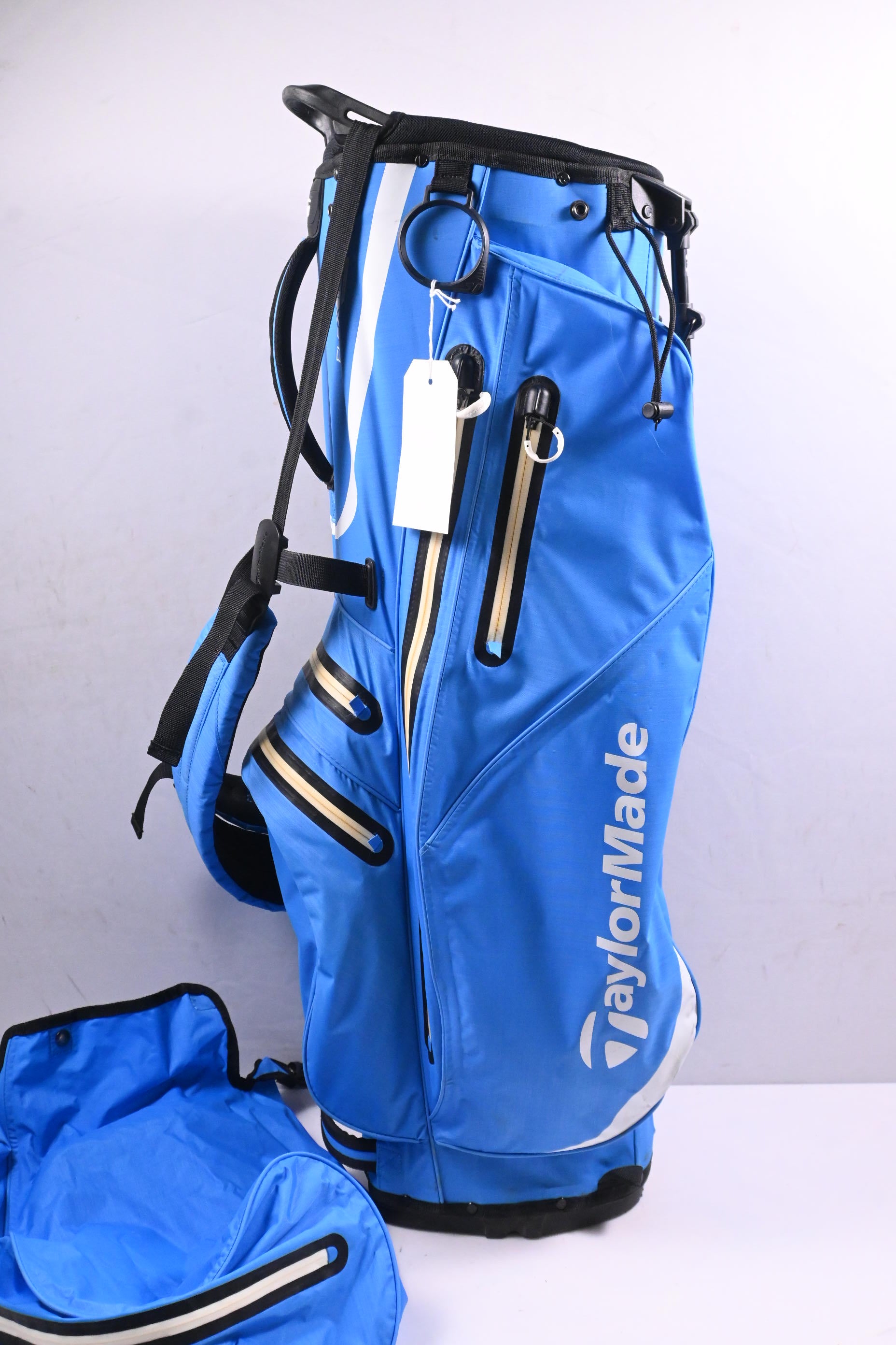 Taylormade Flex Tech Waterproof Stand Bag / 5-Way Divider / Blue & Black