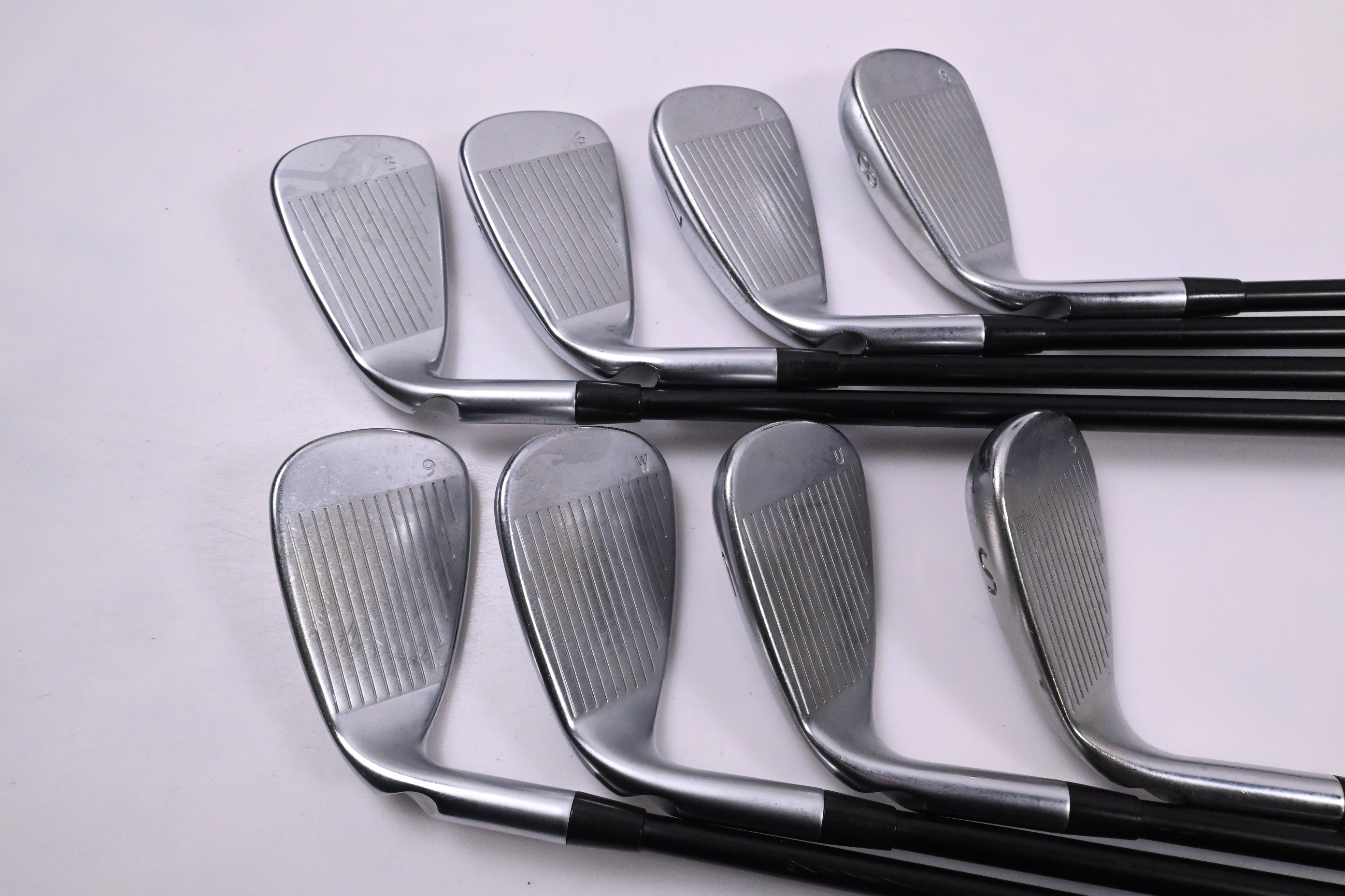 Ping G400 Irons / 5-PW+GW+SW / Black Dot / Regular Flex Ping Alta CB Shafts