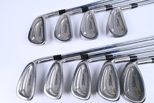 Titleist DCI 981 Irons / 3-PW+SW / Regular Flex Titleist Tri-Spec Shafts