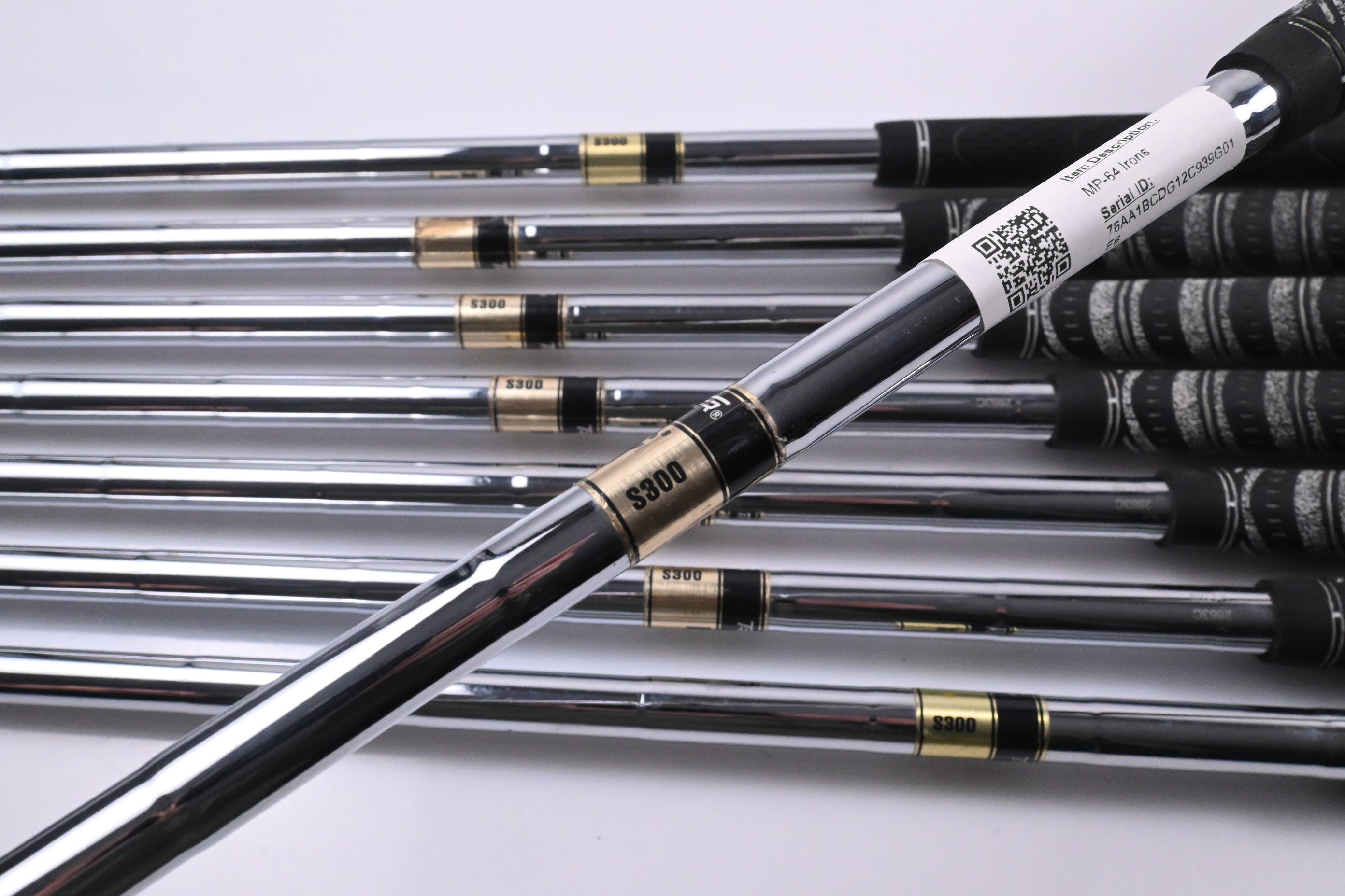 Mizuno MP-64 Irons / 3-PW / Stiff Flex Dynamic Gold S300 Shafts