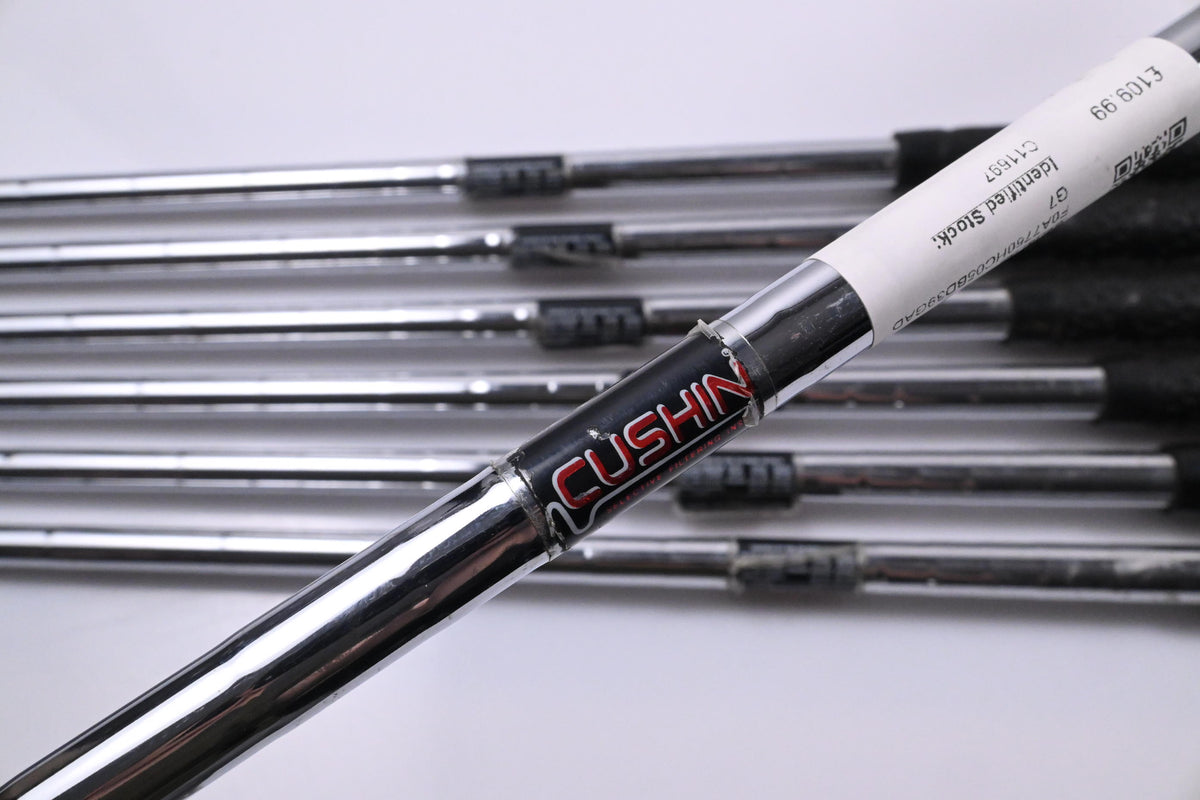 Ping ISI-K Irons / 3-9i / Blue Dot / Stiff Flex Ping Cushin JZ Shafts