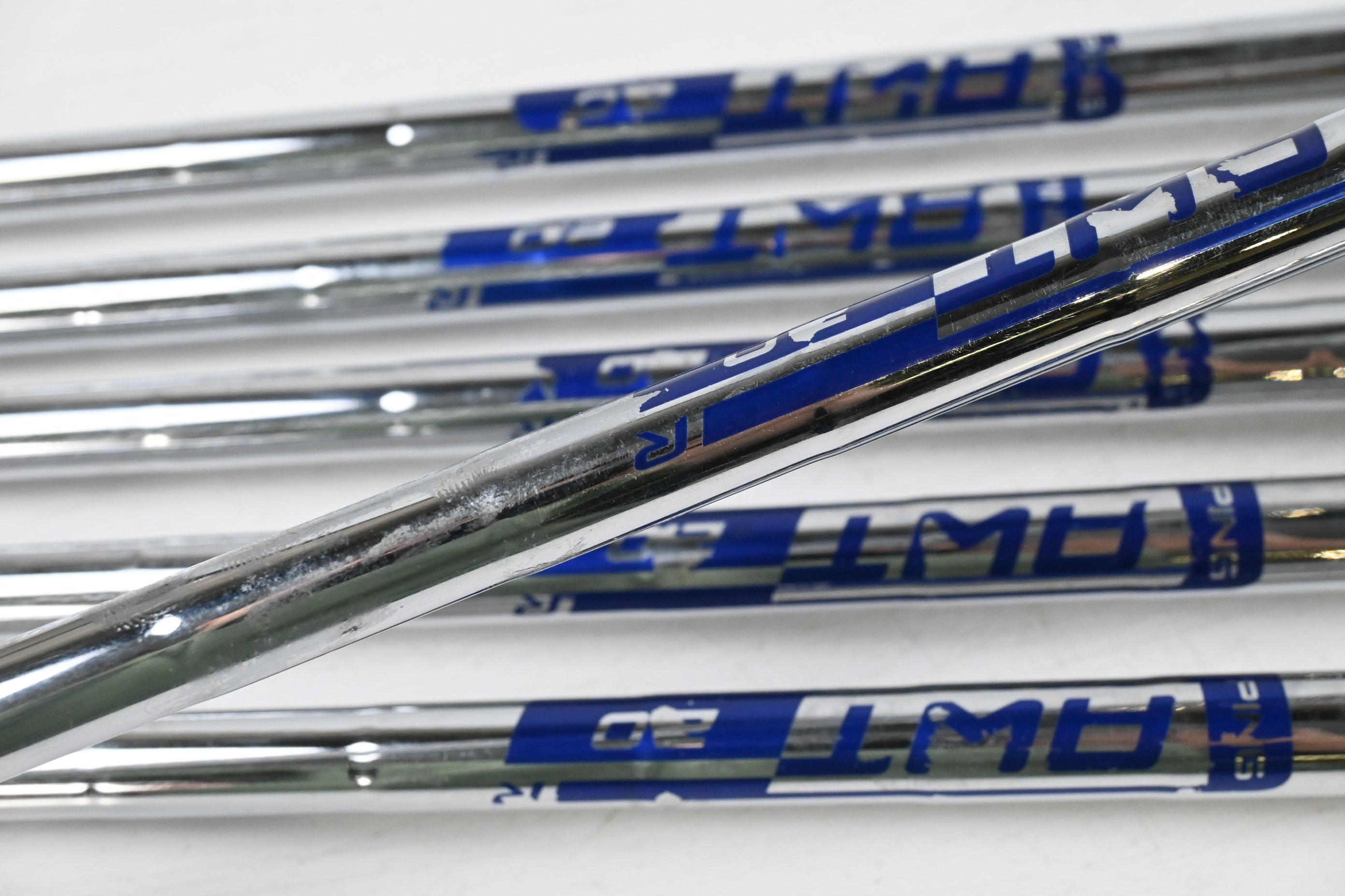 Ping G425 Irons / 5-PW / Green Dot / Regular Flex Ping AWT 2.0 Steel Shafts