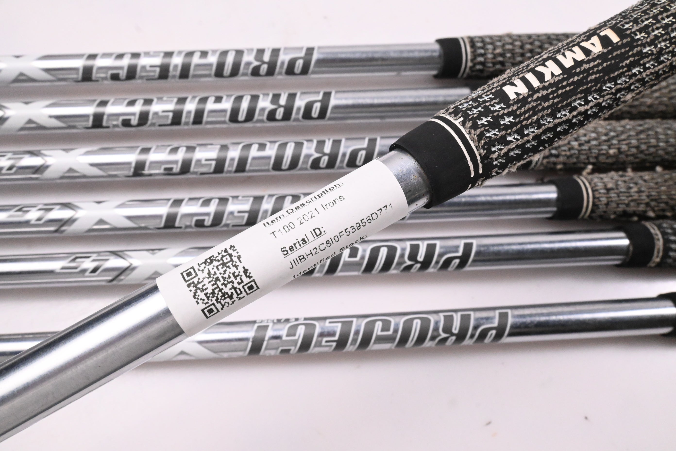 Titleist T100 2021 Irons / 4-PW / X-Flex Project X L5 125 Shafts