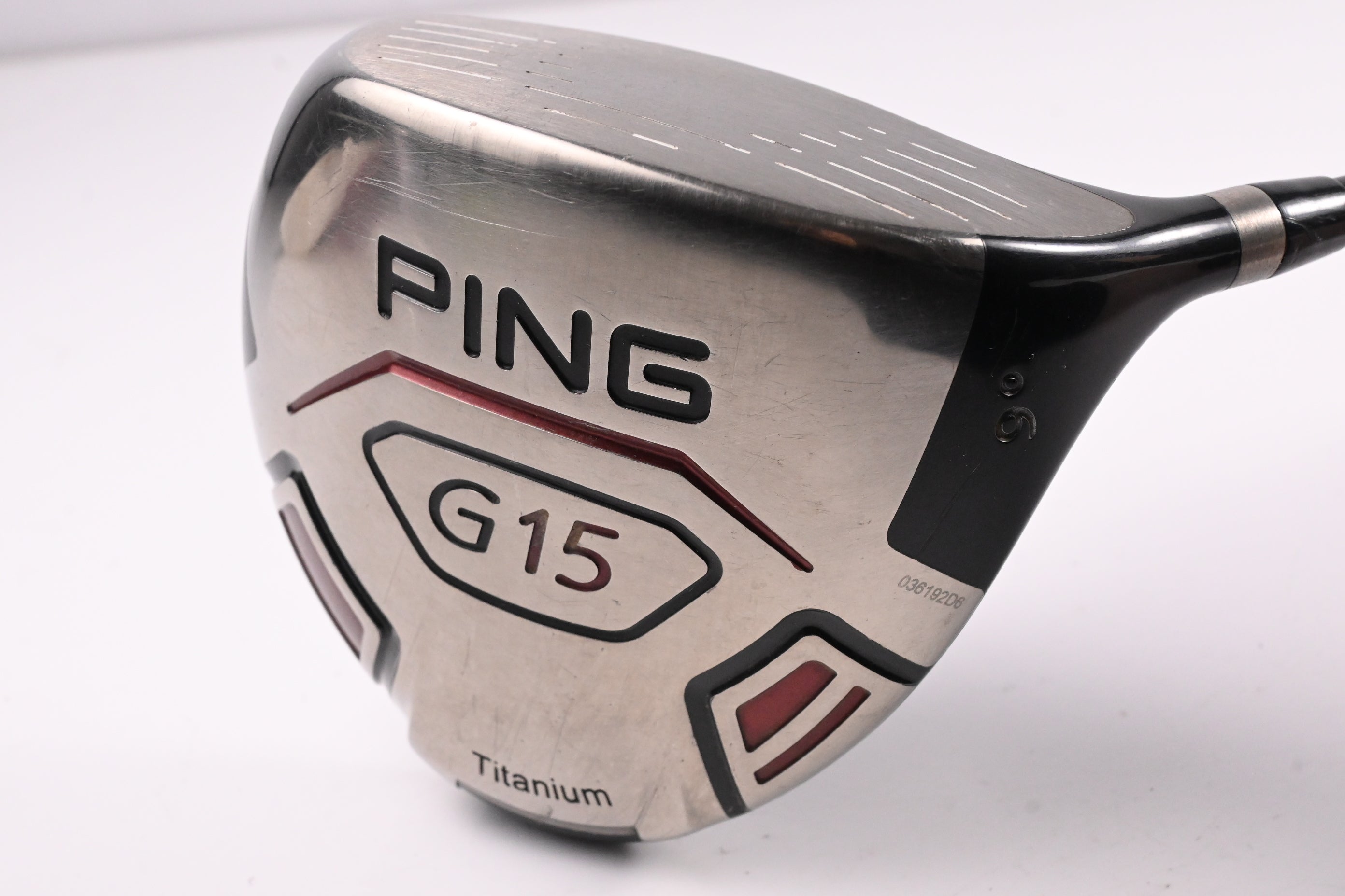 Ping G15 Driver / 9 Degree / Stiff Flex Aldila Serrano 60 Shaft