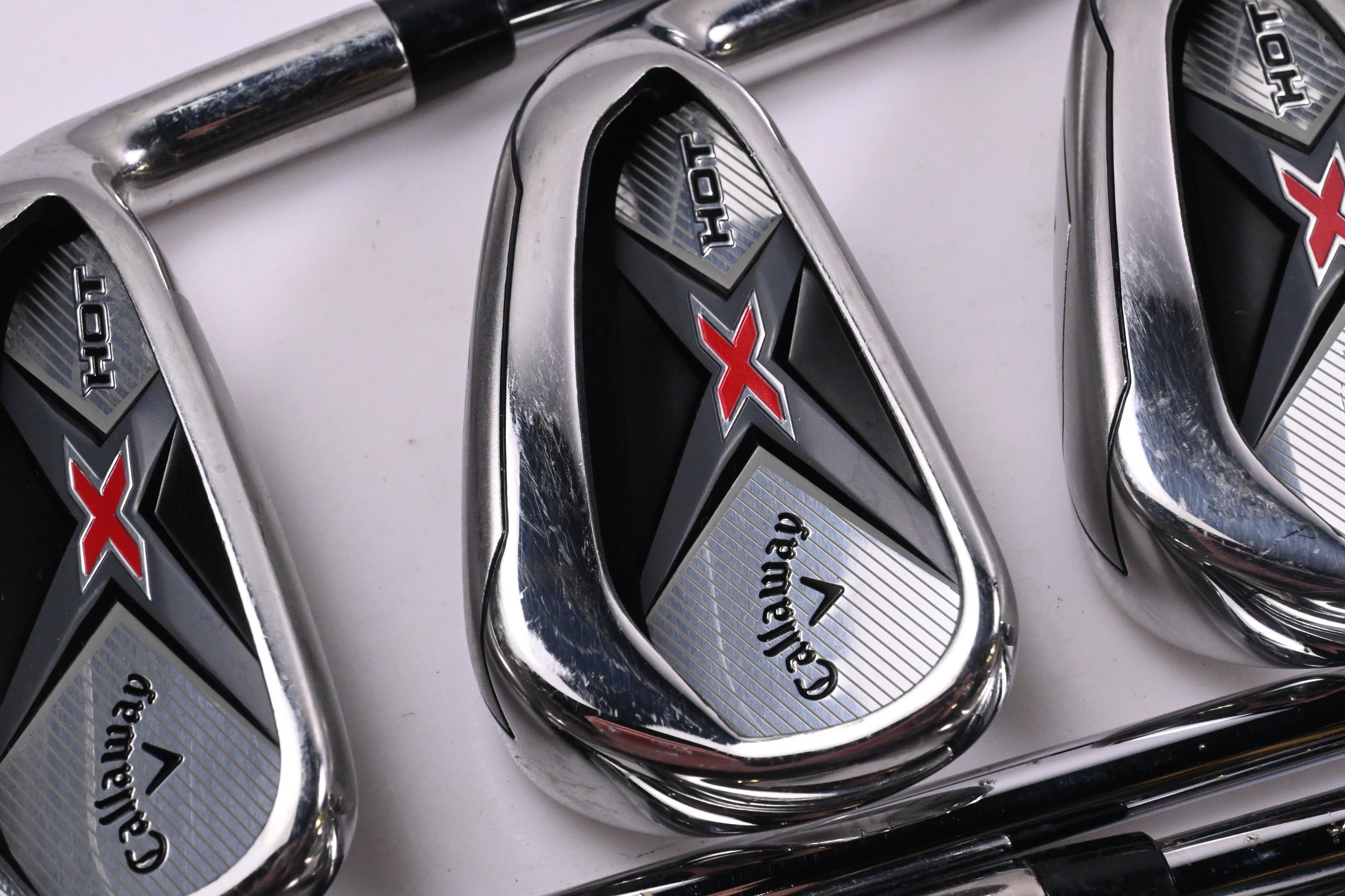 Callaway X Hot 2019 Irons / 5-PW+SW / Regular Flex XP 85 R300 Shafts