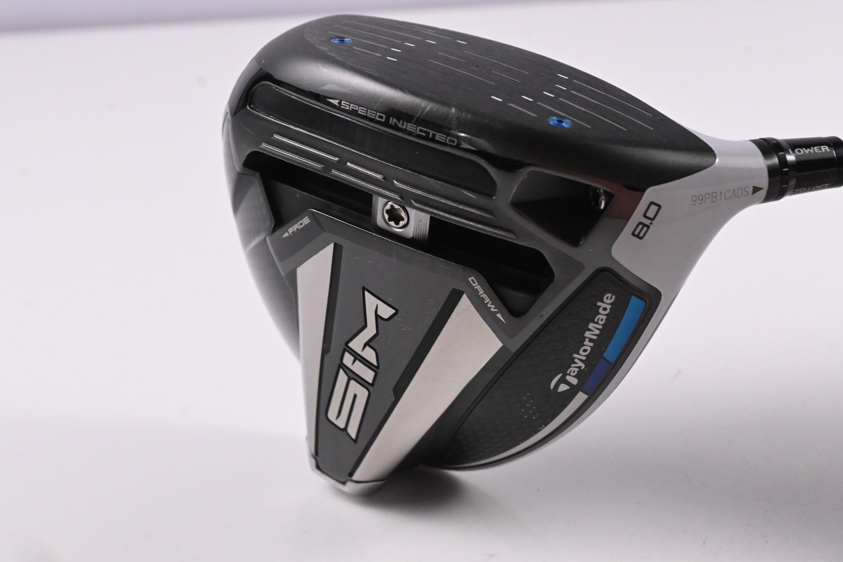 Taylormade SIM Driver / 8 Degree / X-Flex HZRDUS GEN4 Black 70 Shaft
