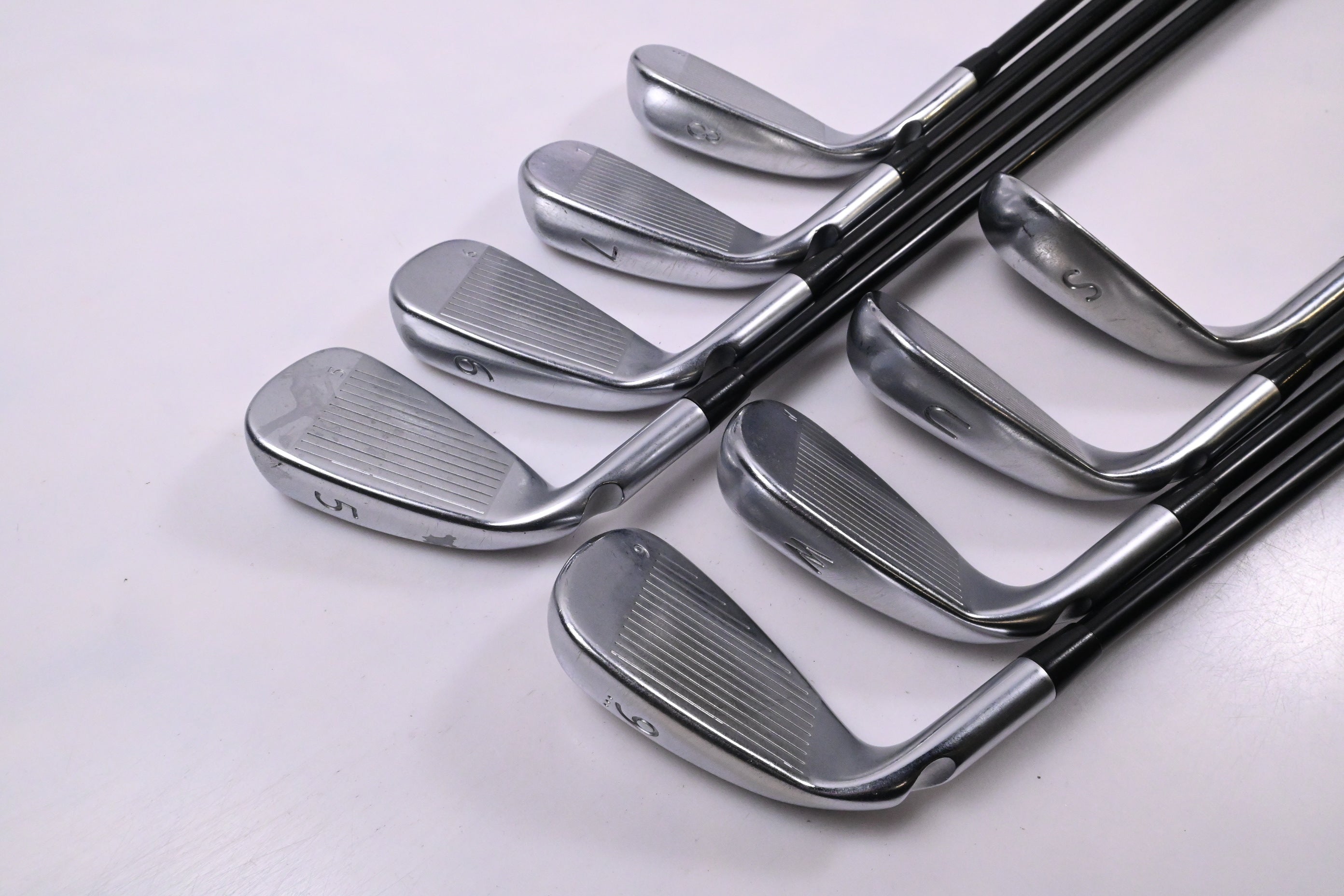 Ping G400 Irons / 5-PW+GW+SW / Black Dot / Regular Flex Ping Alta CB Shafts