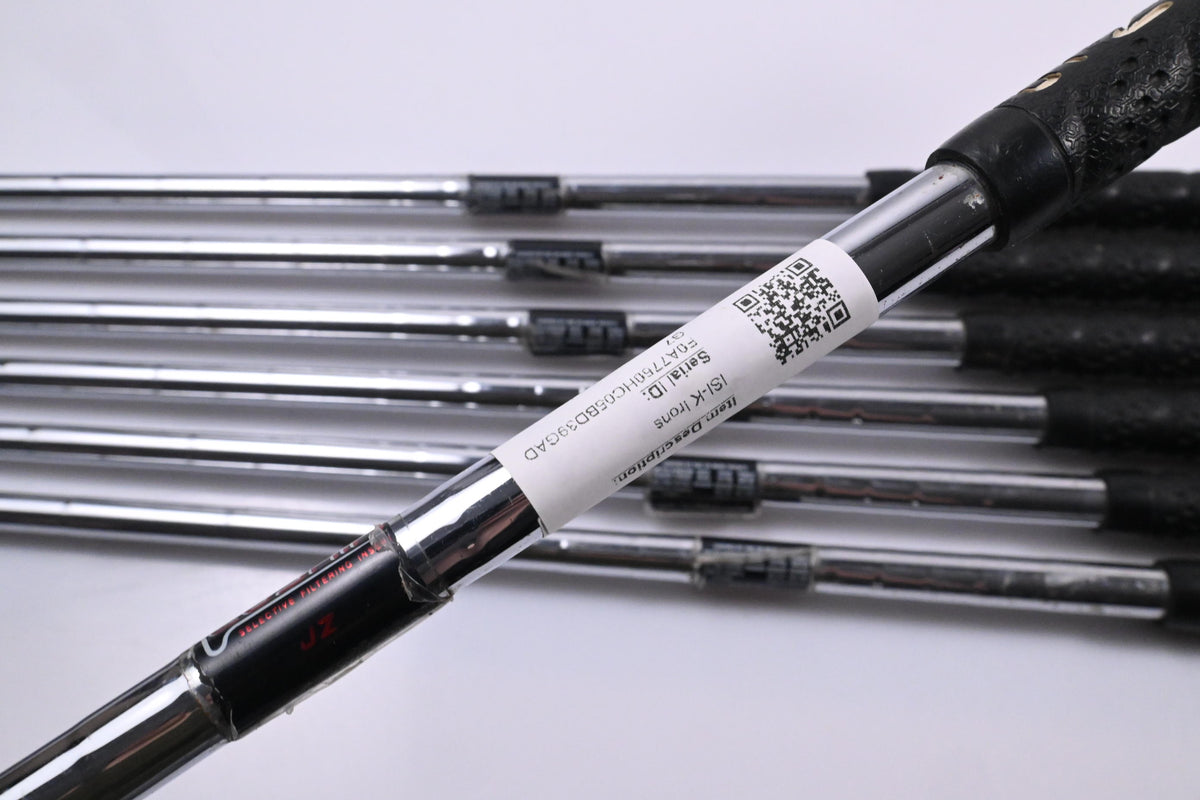 Ping ISI-K Irons / 3-9i / Blue Dot / Stiff Flex Ping Cushin JZ Shafts