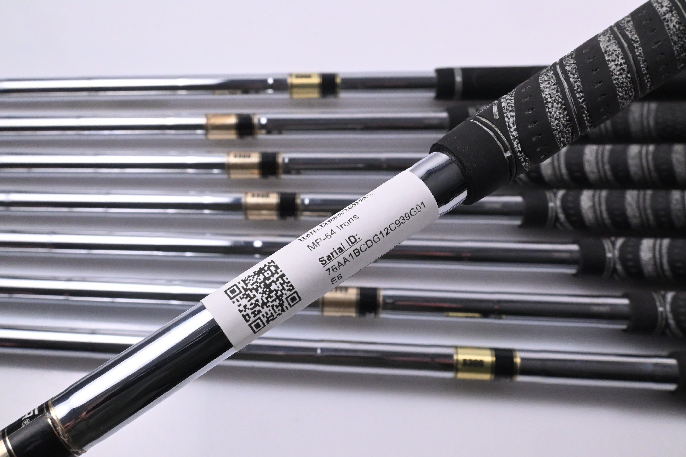 Mizuno MP-64 Irons / 3-PW / Stiff Flex Dynamic Gold S300 Shafts