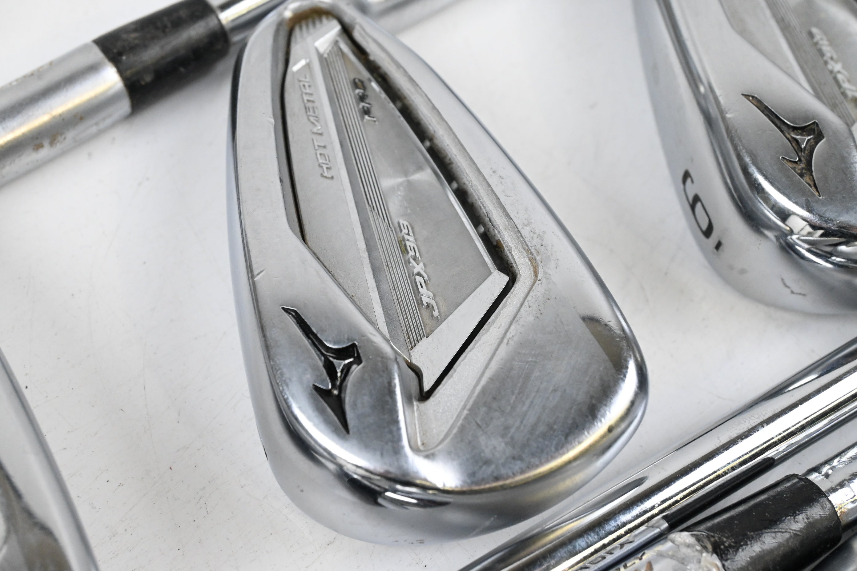 Mizuno JPX 919 Hot Metal Pro Irons / 4-PW / Regular Flex Project X LZ 115 Shafts