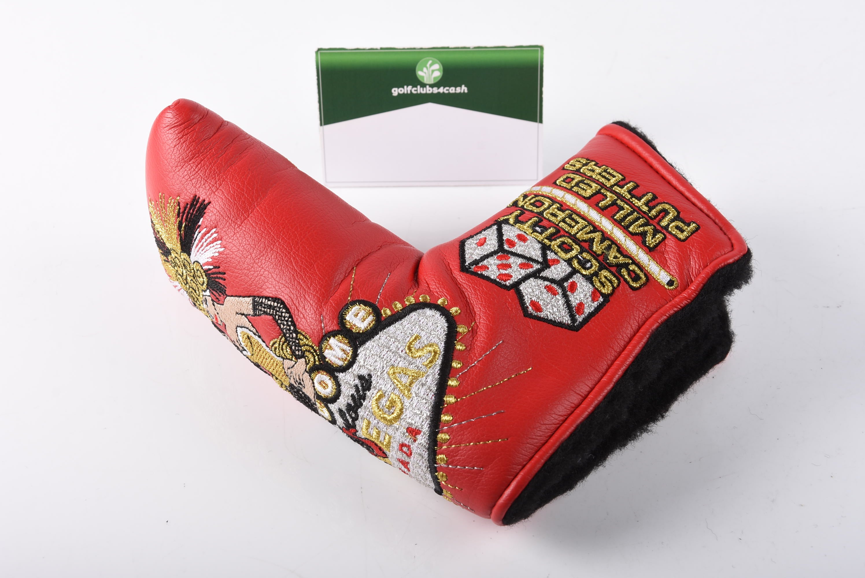 Scotty Cameron 2009 Lena Las Vegas Putter Cover / Blade / Red