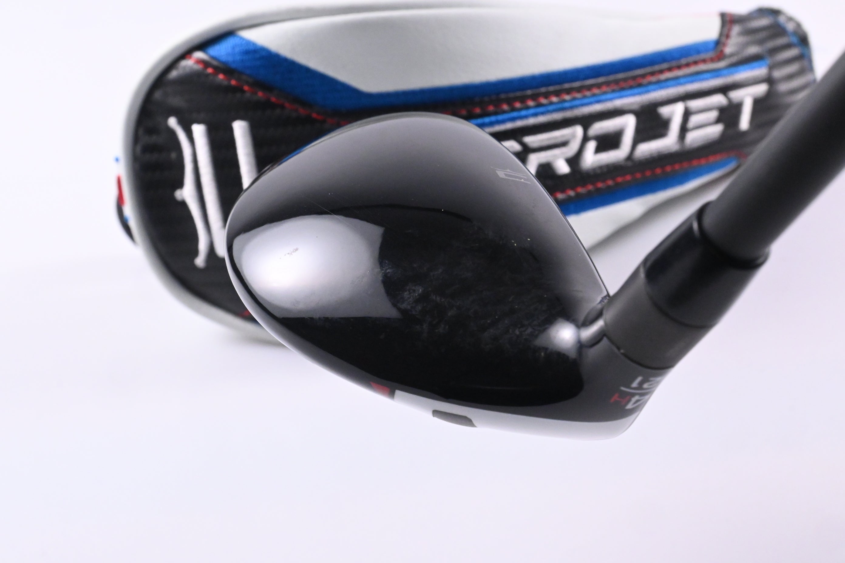 Left Hand Cobra Aerojet #4 Hybrid / 21 Degree / Regular Flex KBS PGI 75 Shaft