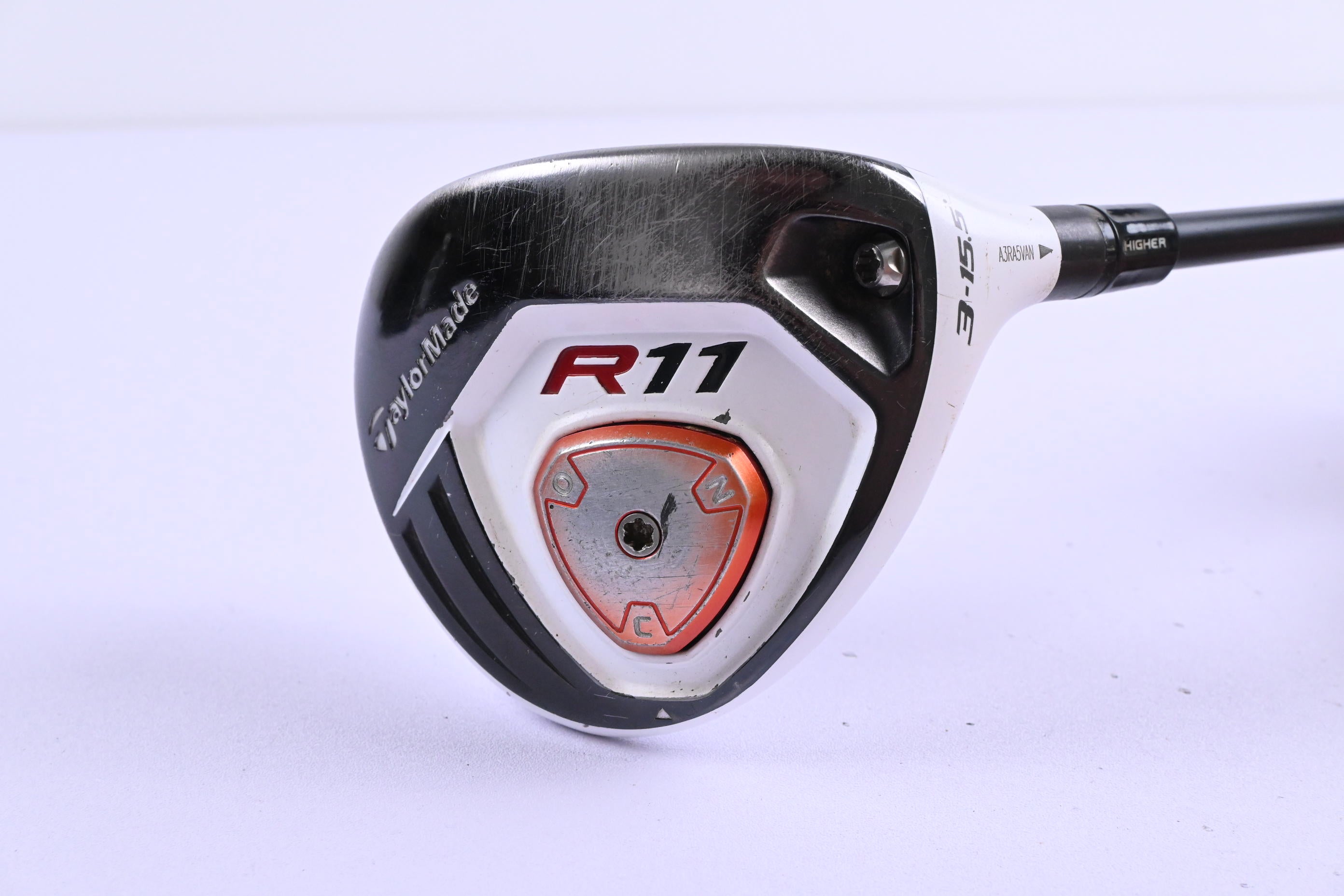 Taylormade R11 #3 Wood / 15.5 Degree / Stiff Flex Fujikura Blur 60 Shaft