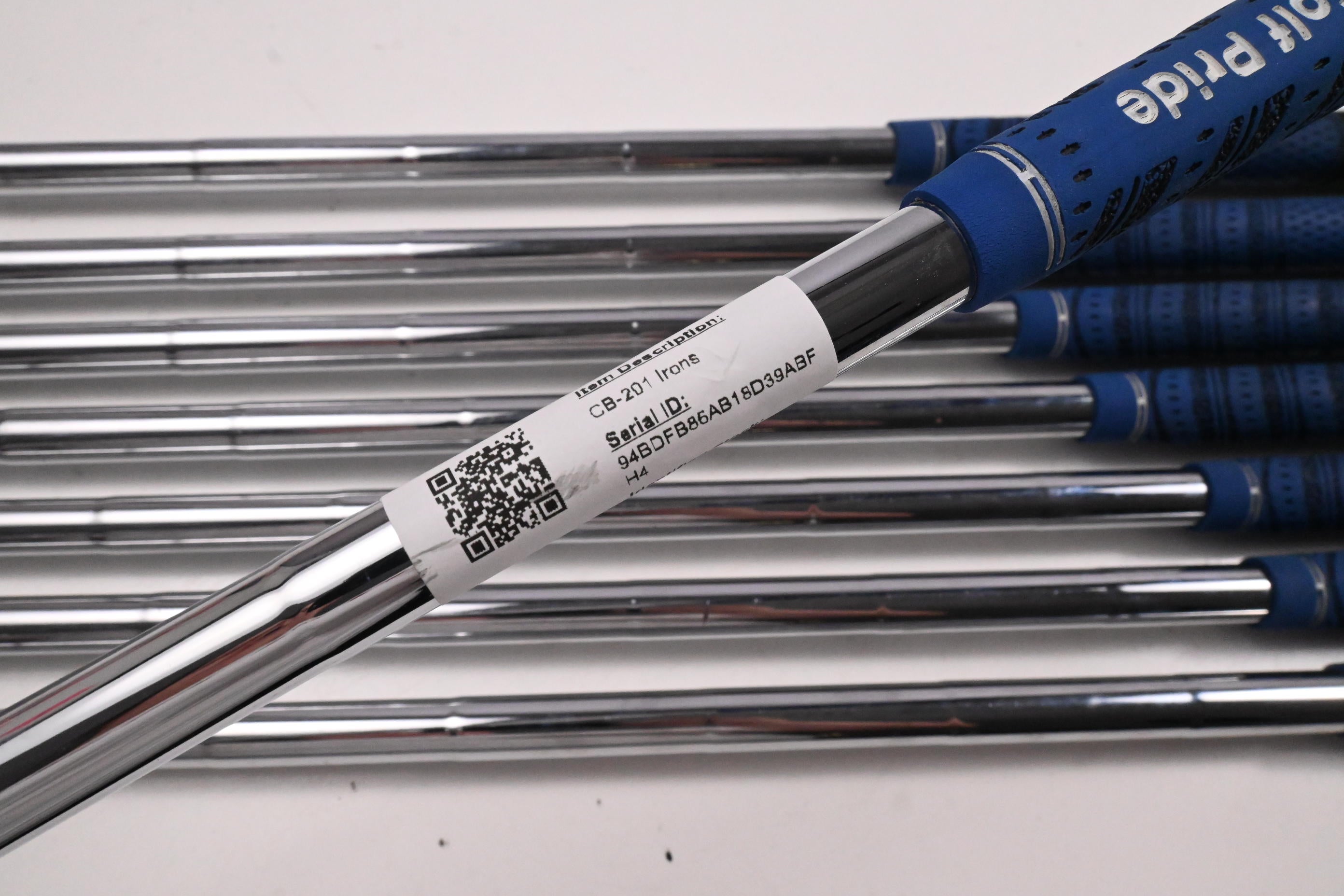 Miura CB-201 Irons / 3-PW / Stiff Flex Steel Shafts