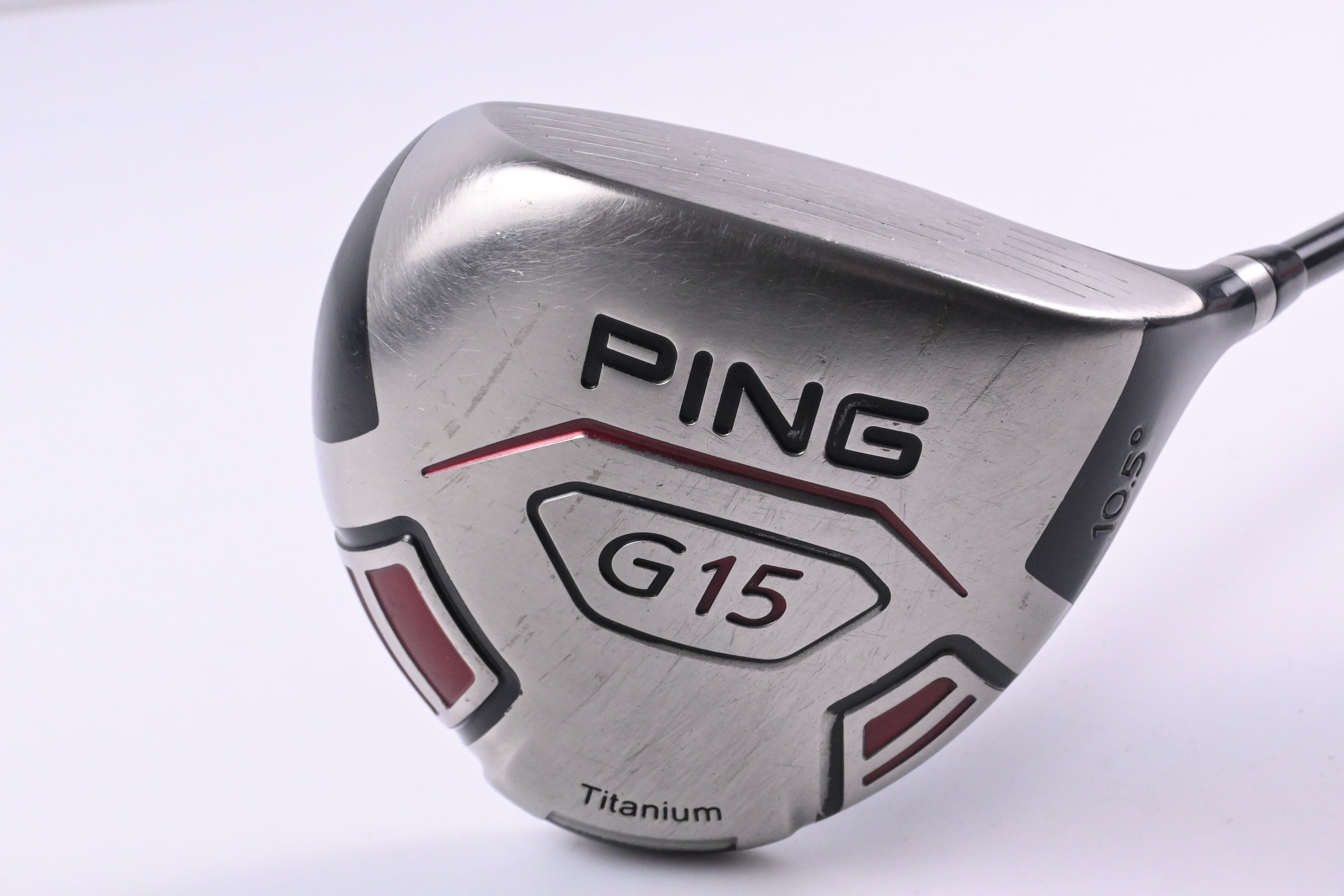Ping G15 Driver / 10.5 Degree / Stiff Flex Aldila Serrano 60 Shaft