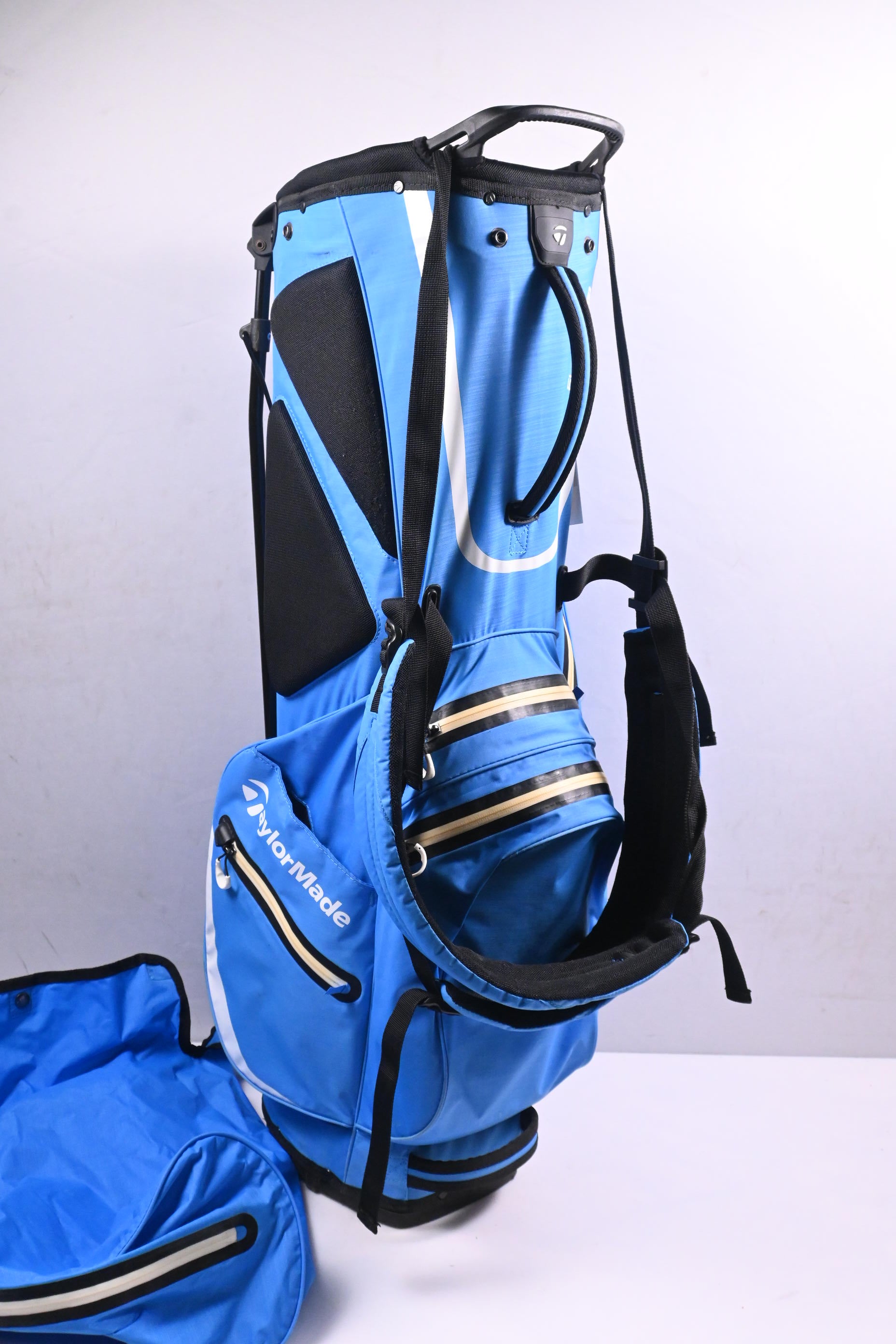 Taylormade Flex Tech Waterproof Stand Bag / 5-Way Divider / Blue & Black