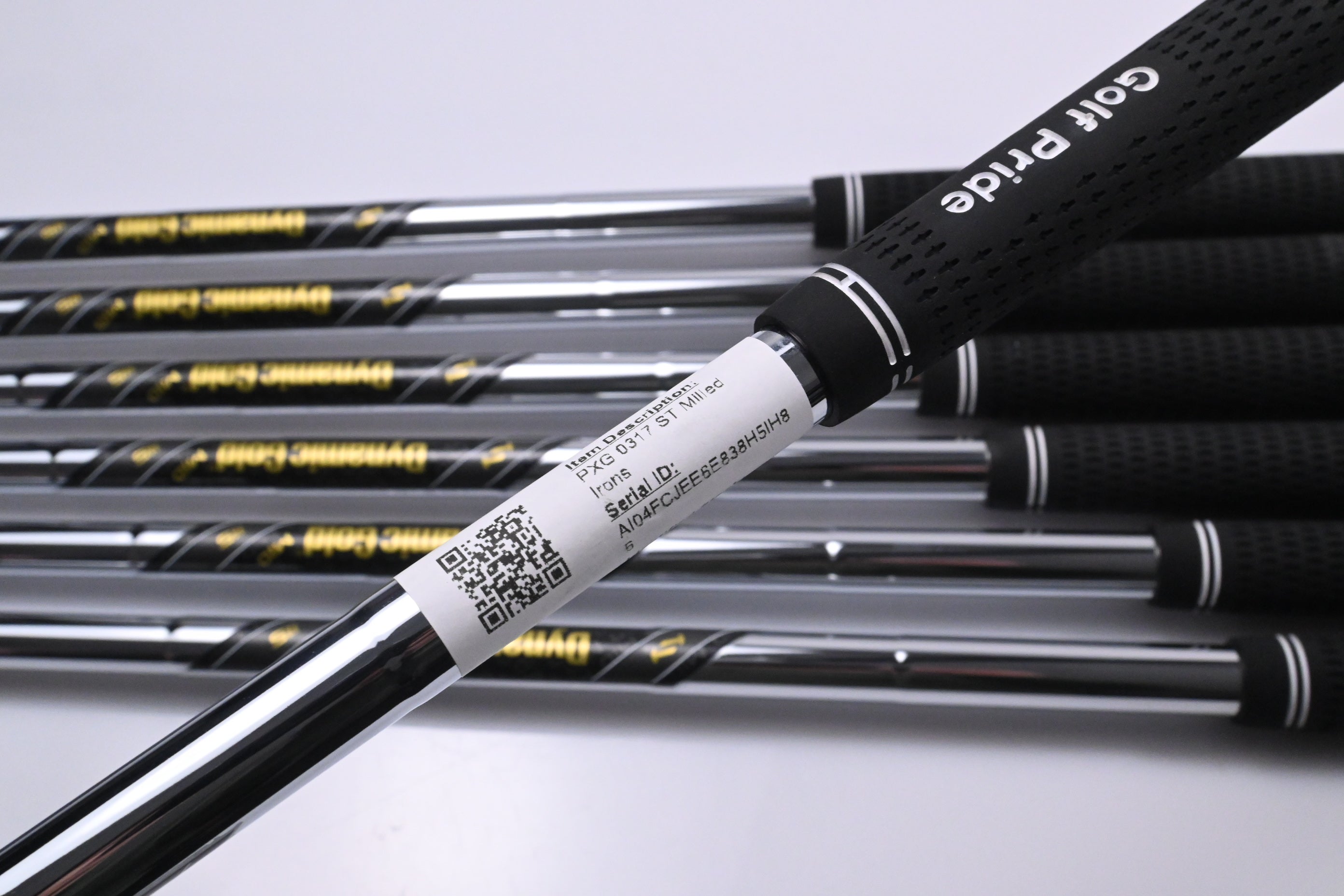 PXG 0317 T Milled Irons / 4-PW / Stiff Flex Dynamic Gold Mid 115 S300 Shafts