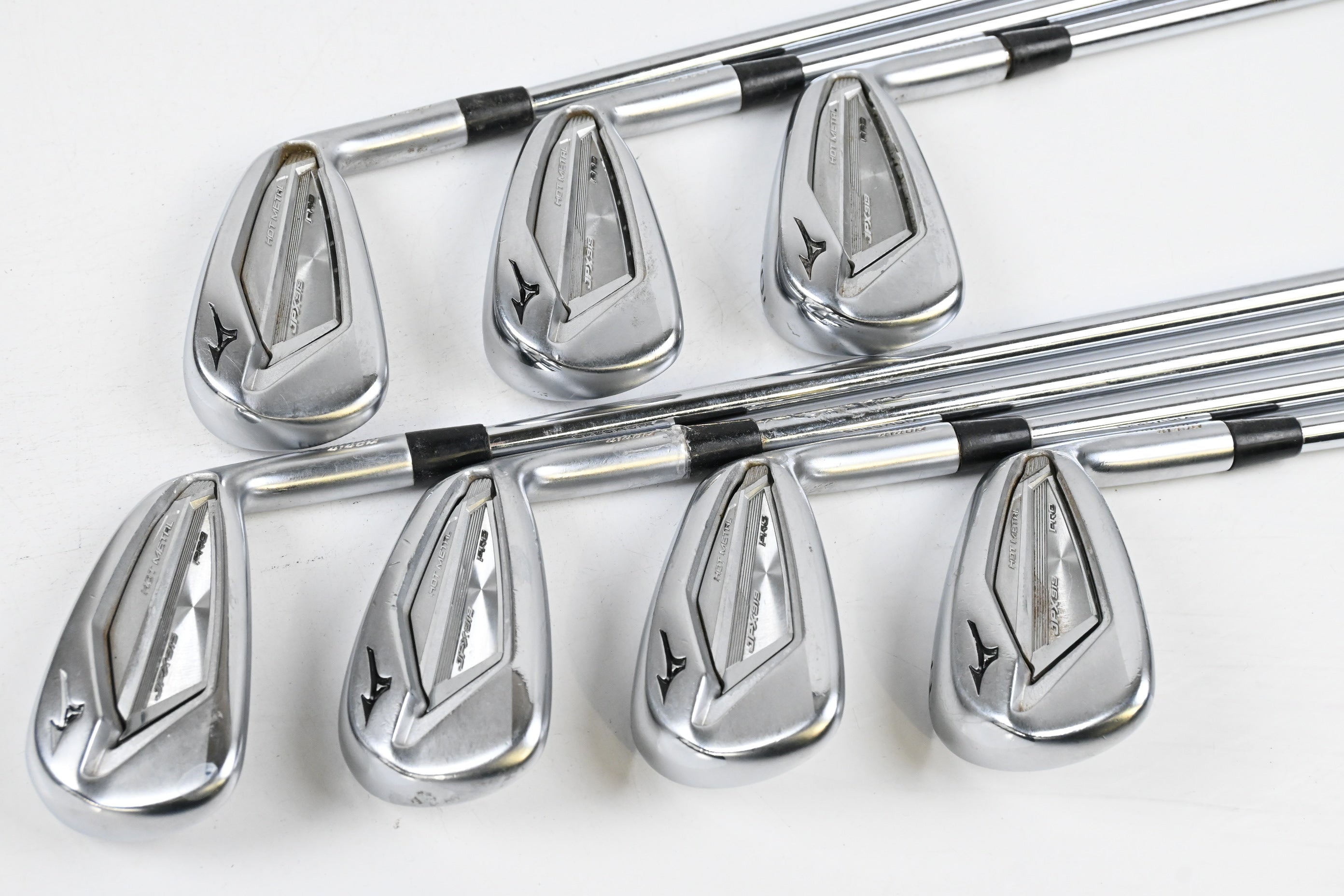 Mizuno JPX 919 Hot Metal Pro Irons / 4-PW / Regular Flex Project X LZ 115 Shafts