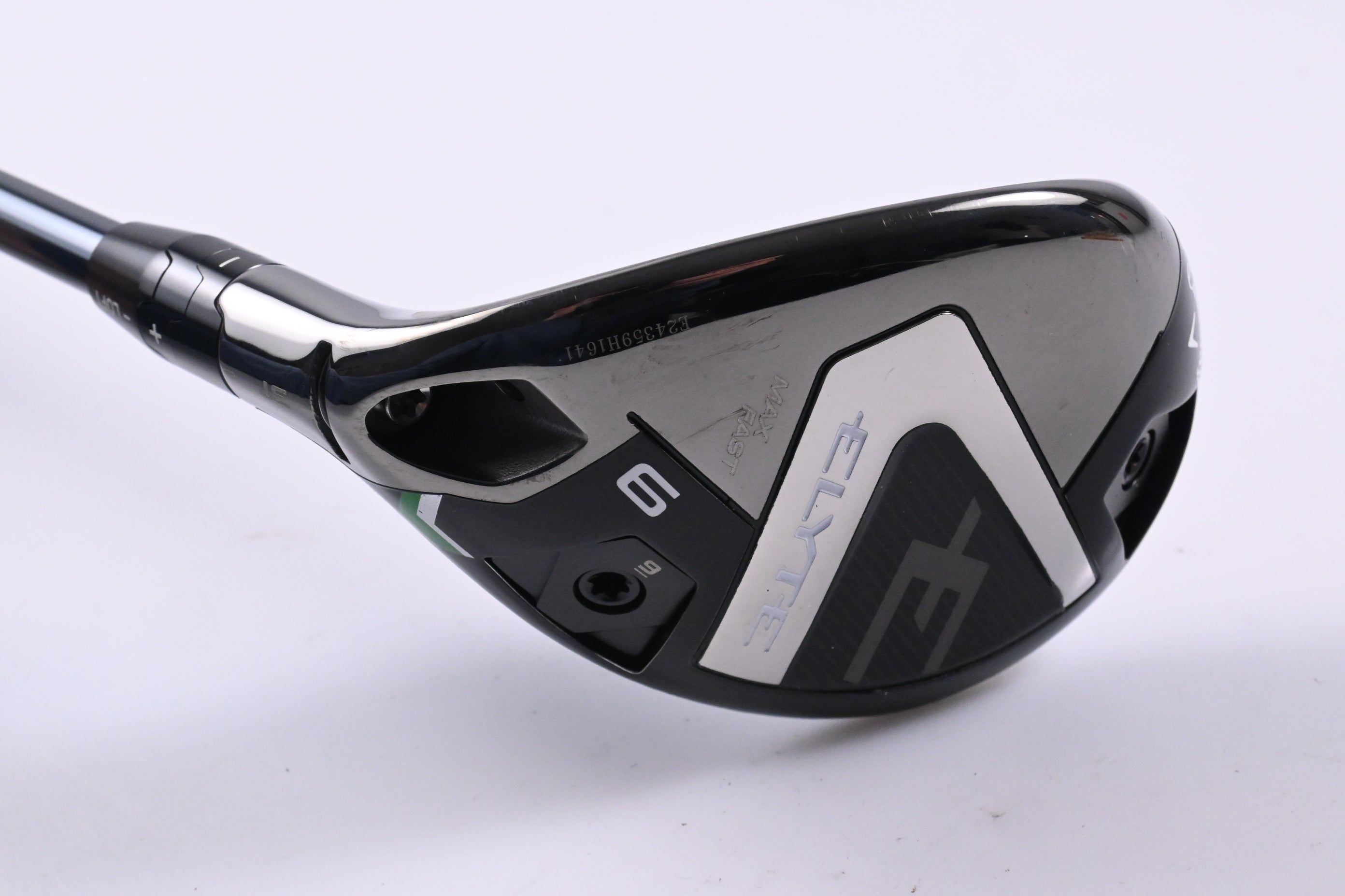 Left Hand Callaway Elyte #6 Hybrid / 31 Degree / Senior Flex UST Recoil Dart 75