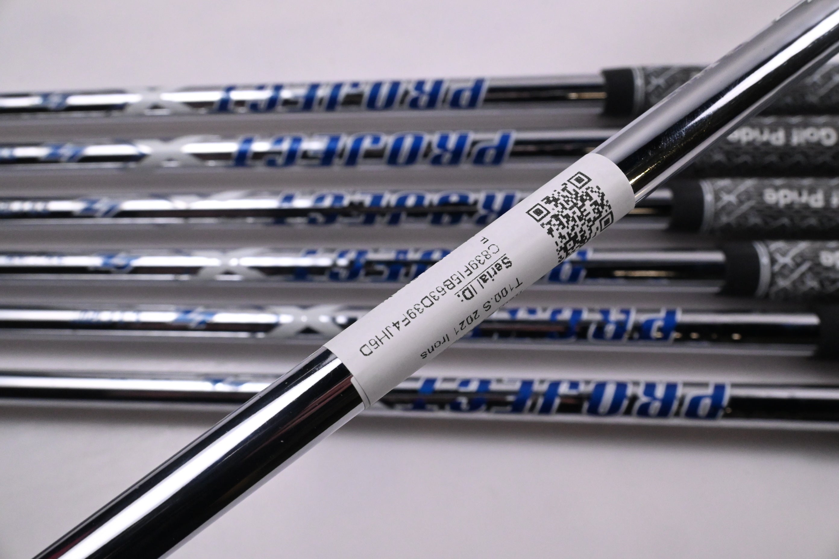 Titleist T100.S 2021 Irons / 4-PW / Stiff Flex Project X LZ 120 Shafts