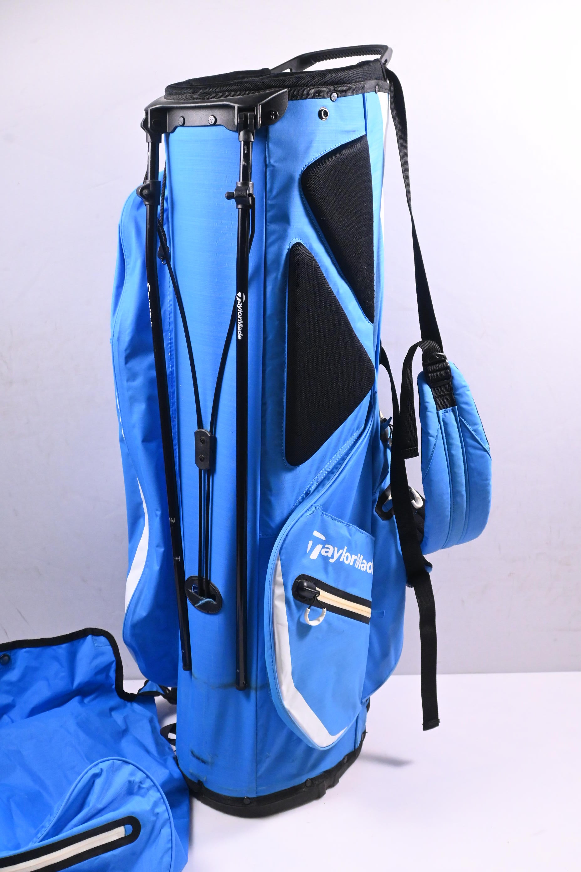 Taylormade Flex Tech Waterproof Stand Bag / 5-Way Divider / Blue & Black