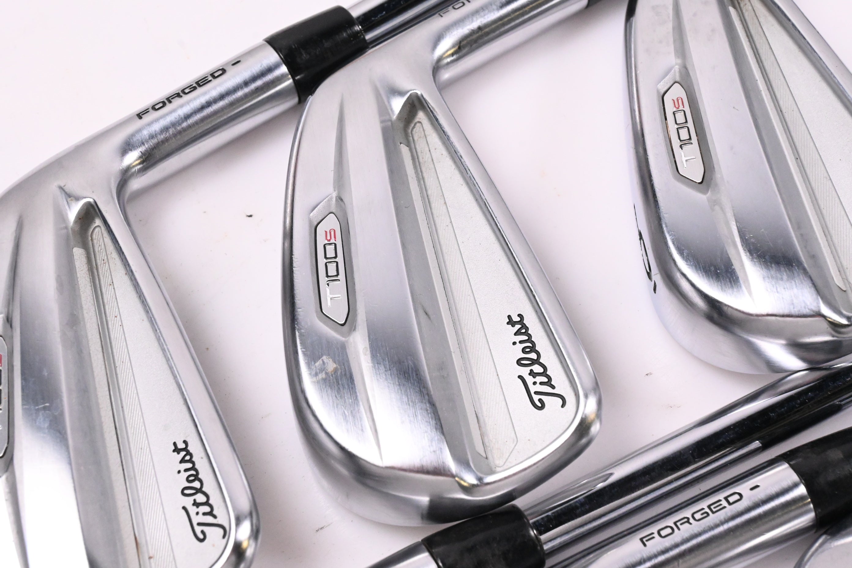 Titleist T100.S 2021 Irons / 4-PW / Stiff Flex AMT Tour White S300 Shafts